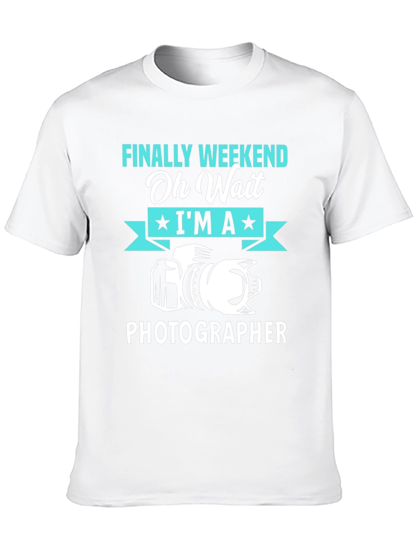Funny Photographer T-Shirt - Finally Weekend