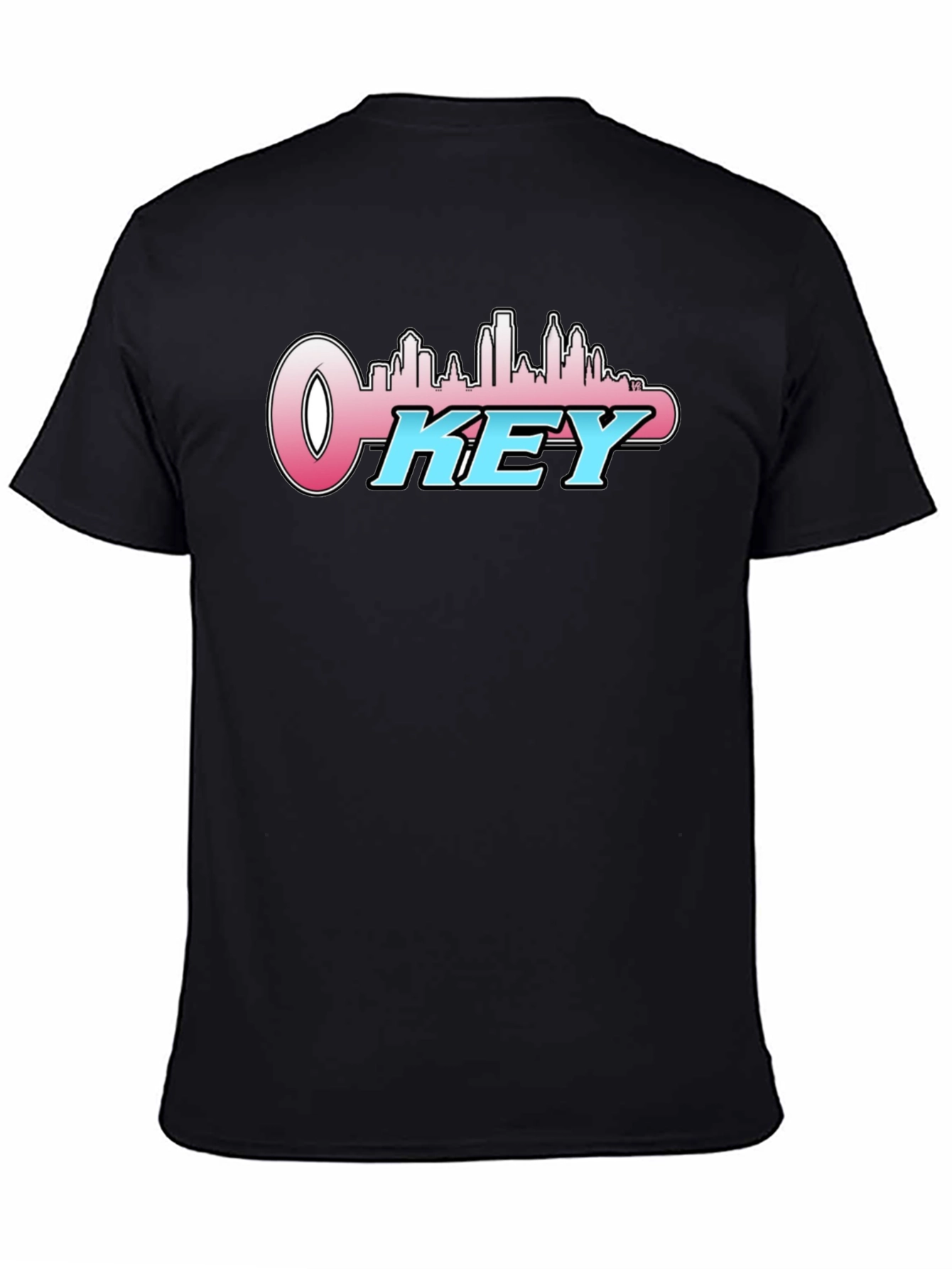 OKey City Skyline T-Shirt - Black