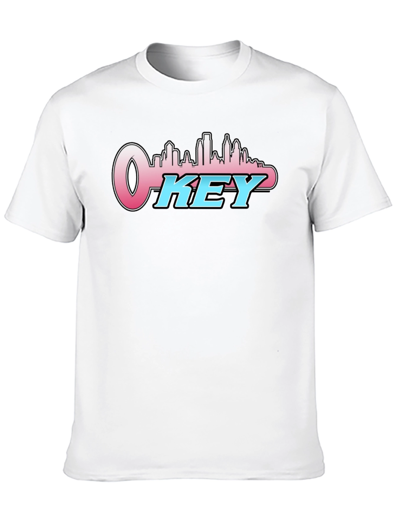 OKey City Skyline T-Shirt - Black