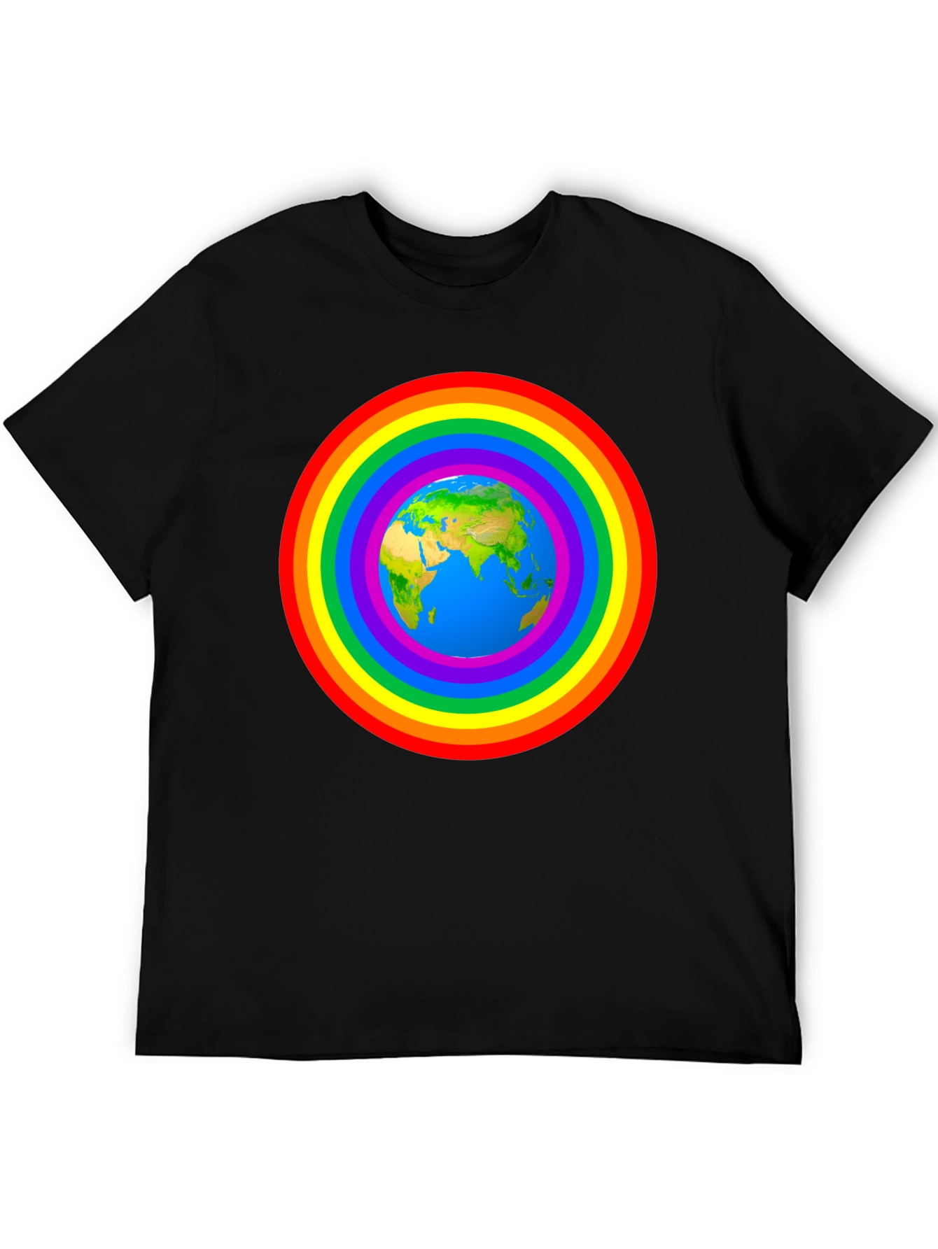 Earth Rainbow T-Shirt - Global Harmony Tee