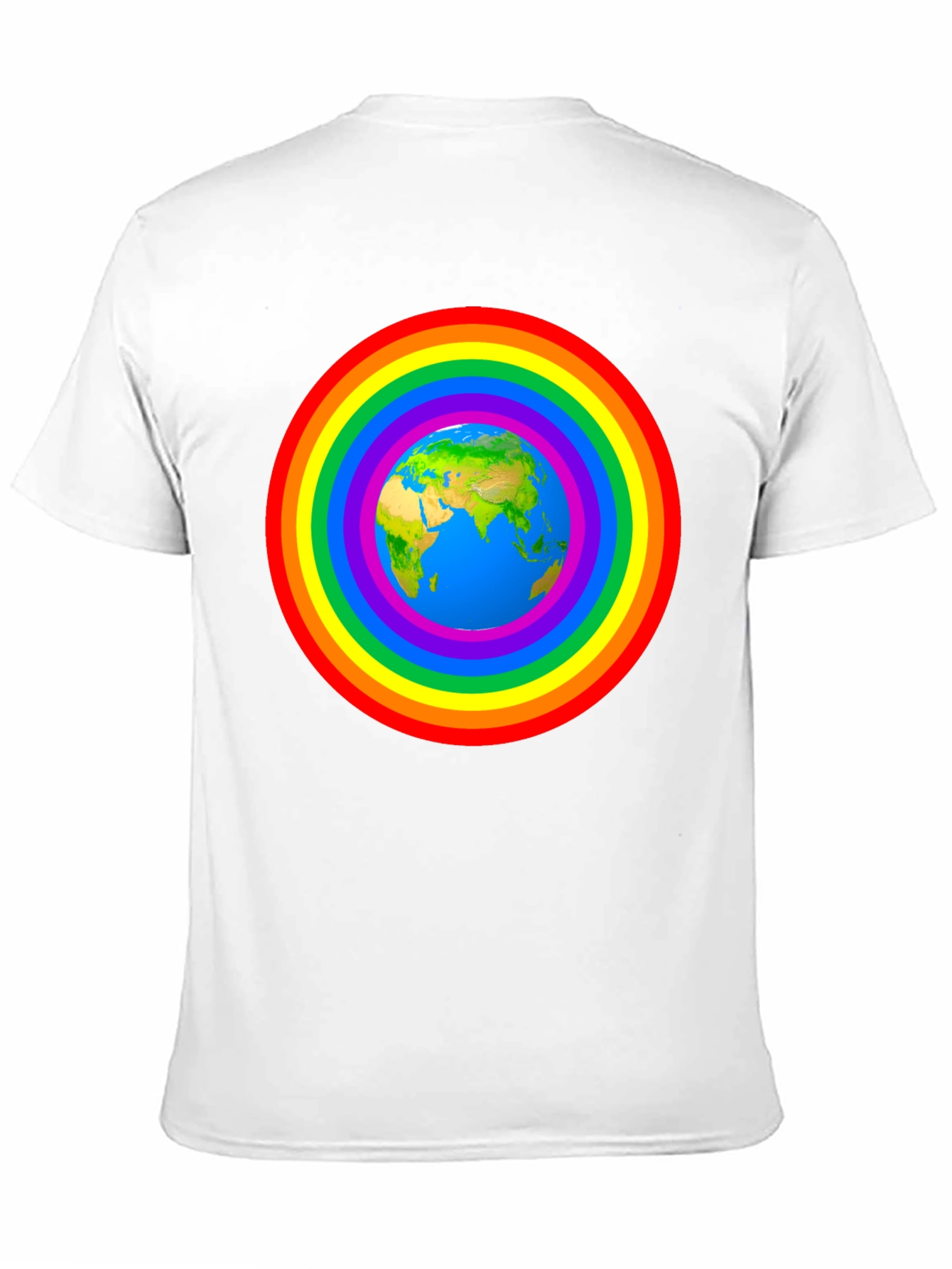 Earth Rainbow T-Shirt - Global Harmony Tee