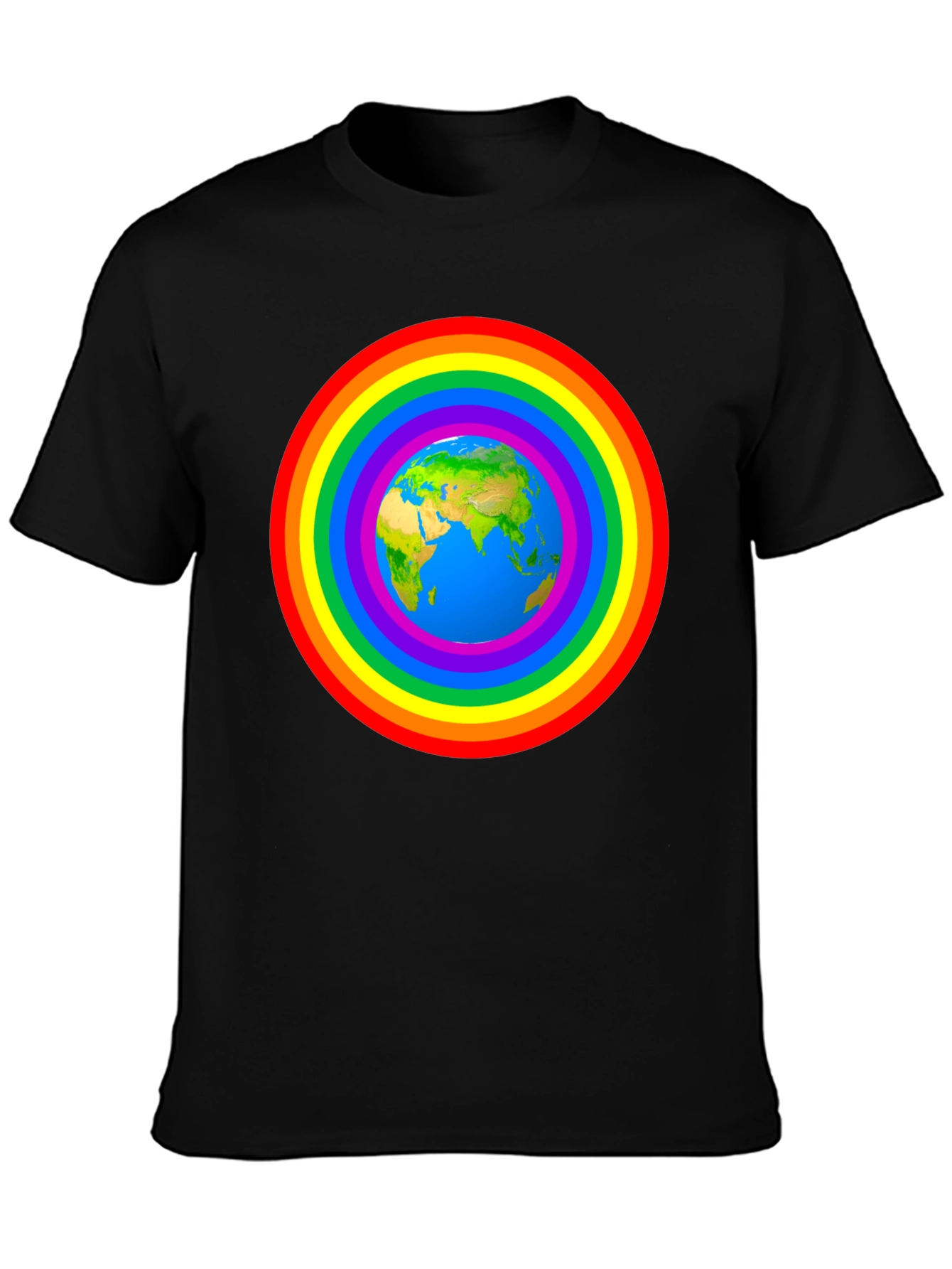 Earth Rainbow T-Shirt - Global Harmony Tee