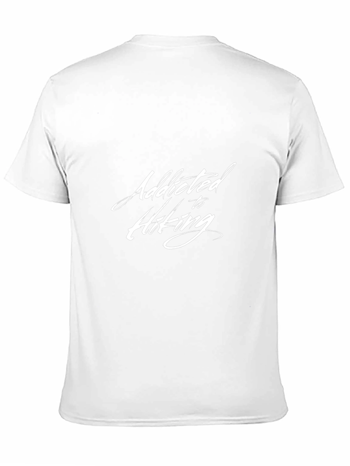 Addicted to Hiking Black Graphic Tee