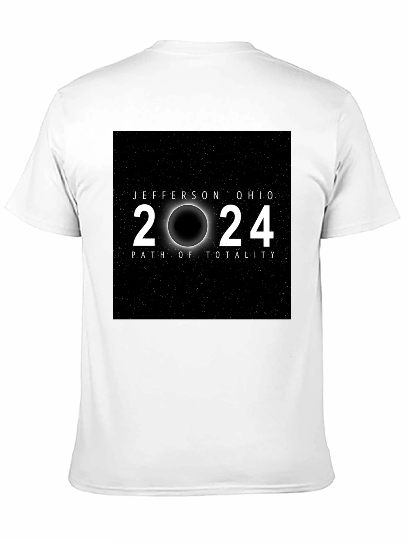 Jefferson Ohio 2024 Total Solar Eclipse T-Shirt