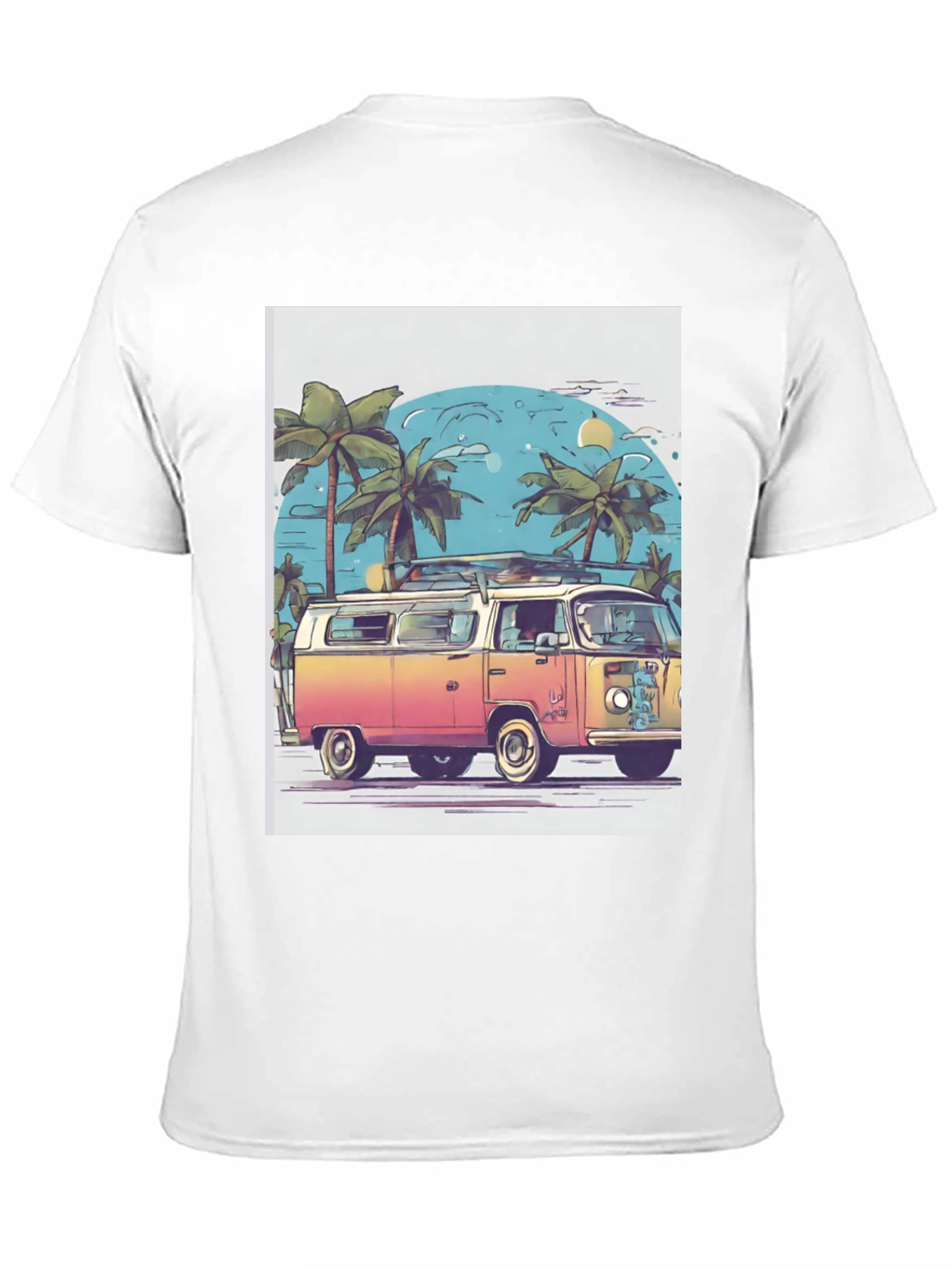 Retro Beach Van Graphic Tee