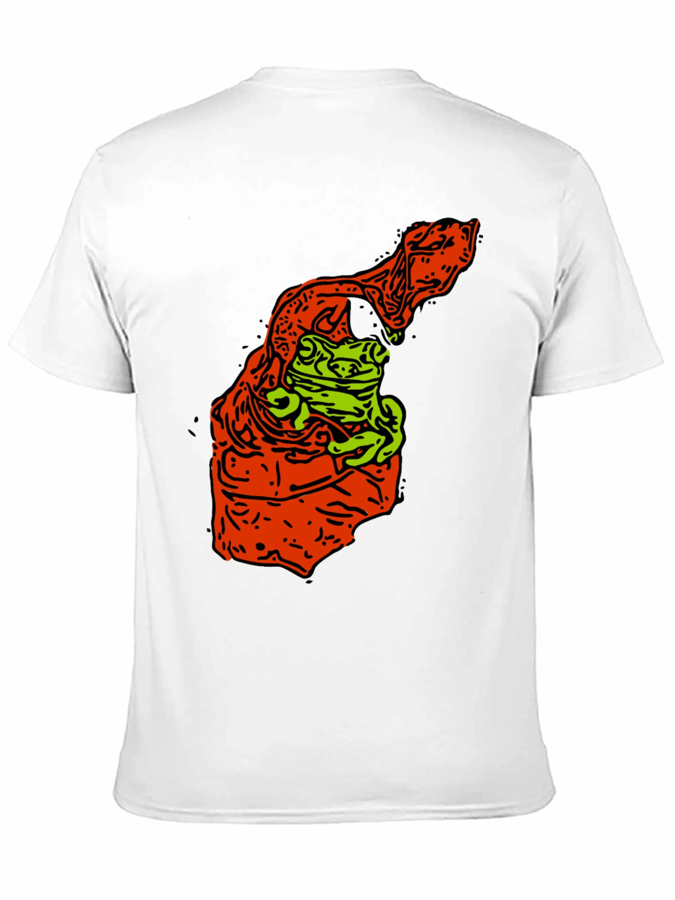 Frog Graphic Print Tee