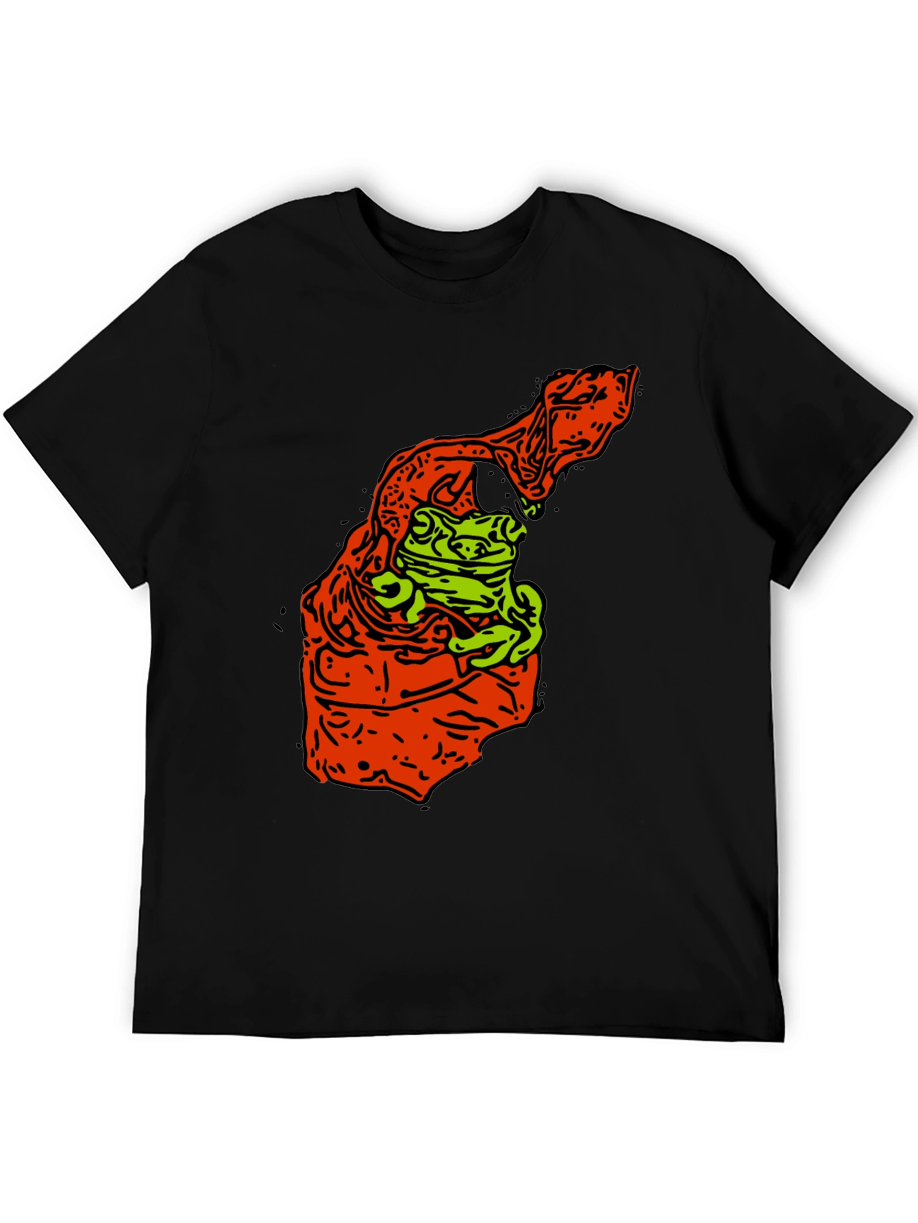Frog Graphic Print Tee