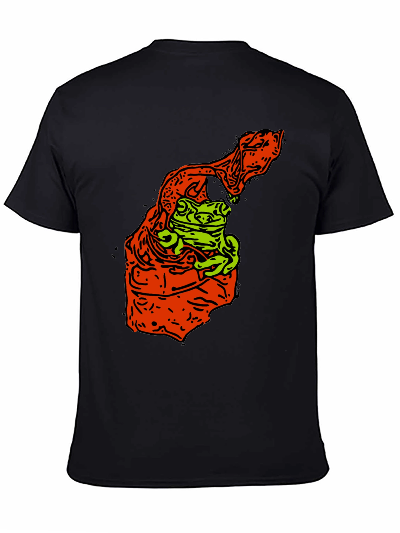 Frog Graphic Print Tee