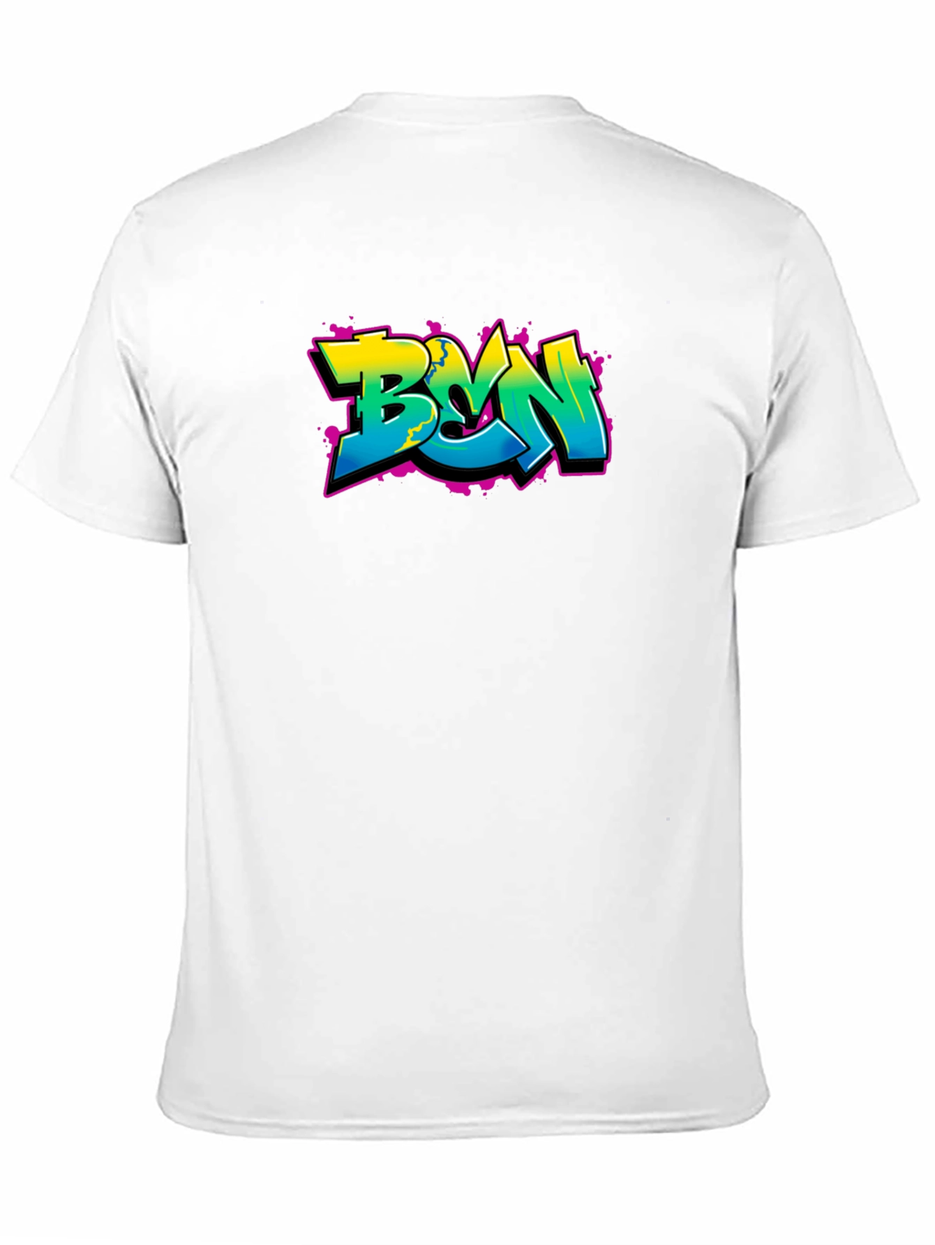 BVN Graffiti Style Black T-Shirt
