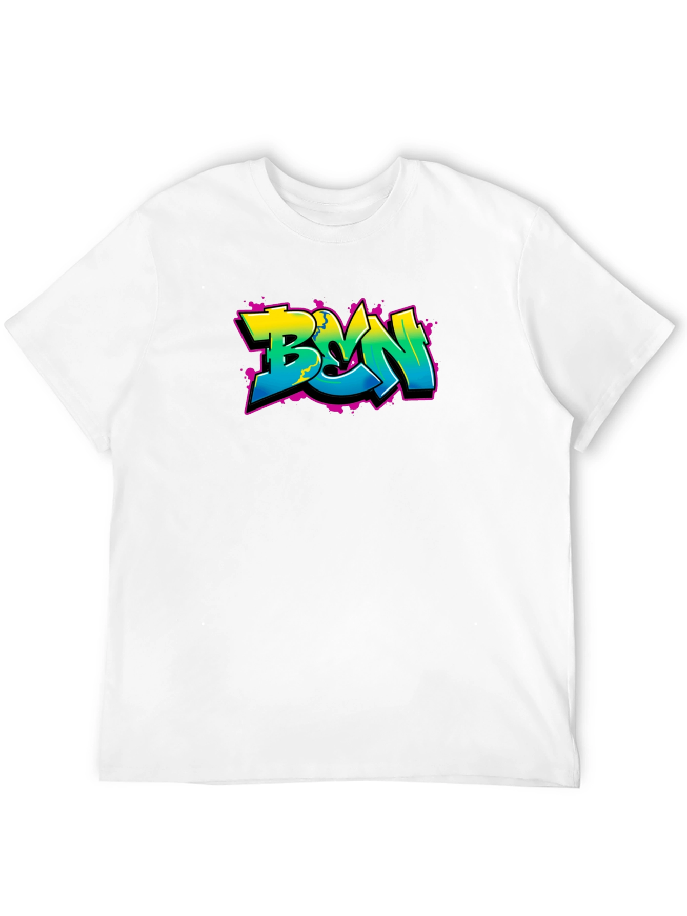 BVN Graffiti Style Black T-Shirt