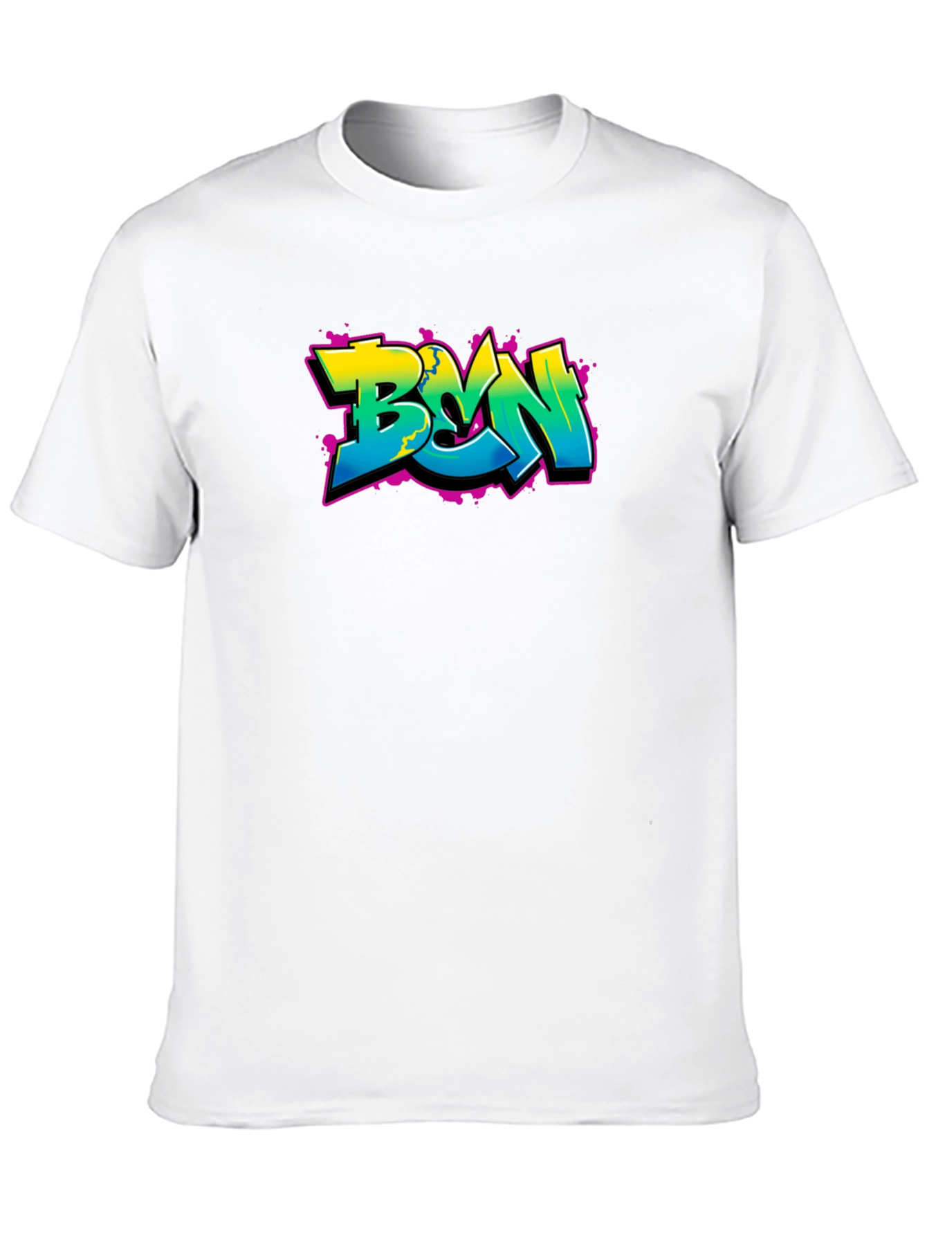 BVN Graffiti Style Black T-Shirt