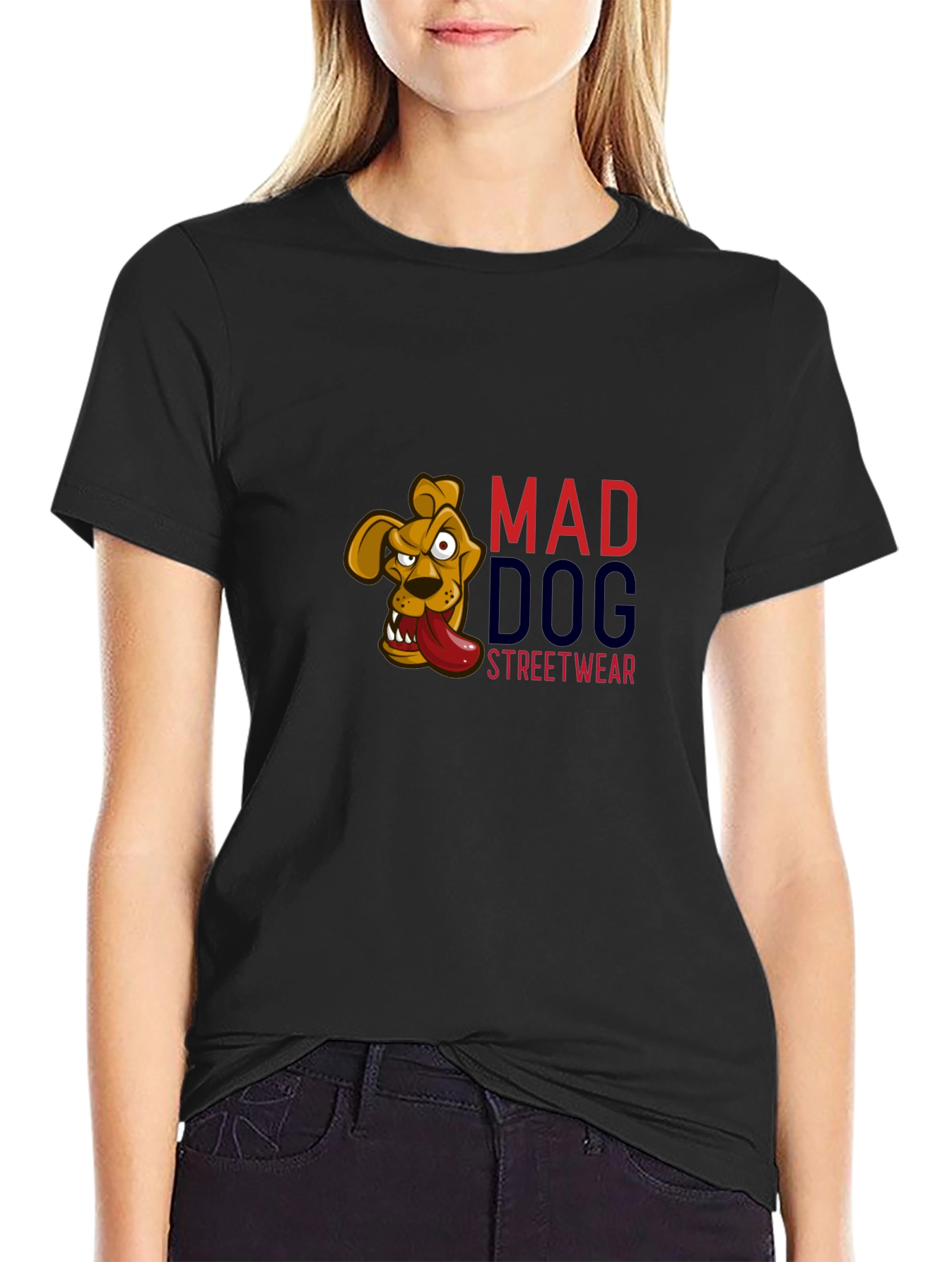 Mad Dog Streetwear Graphic T-Shirt