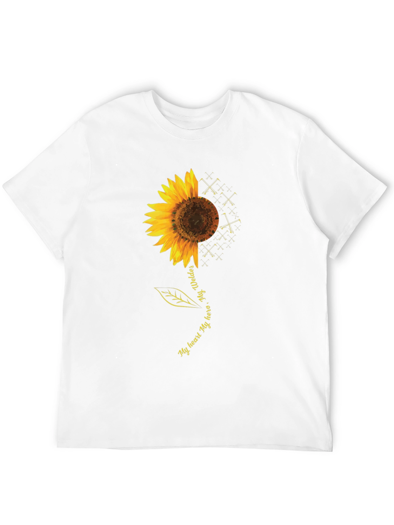 Welder Hero Sunflower Graphic Tee