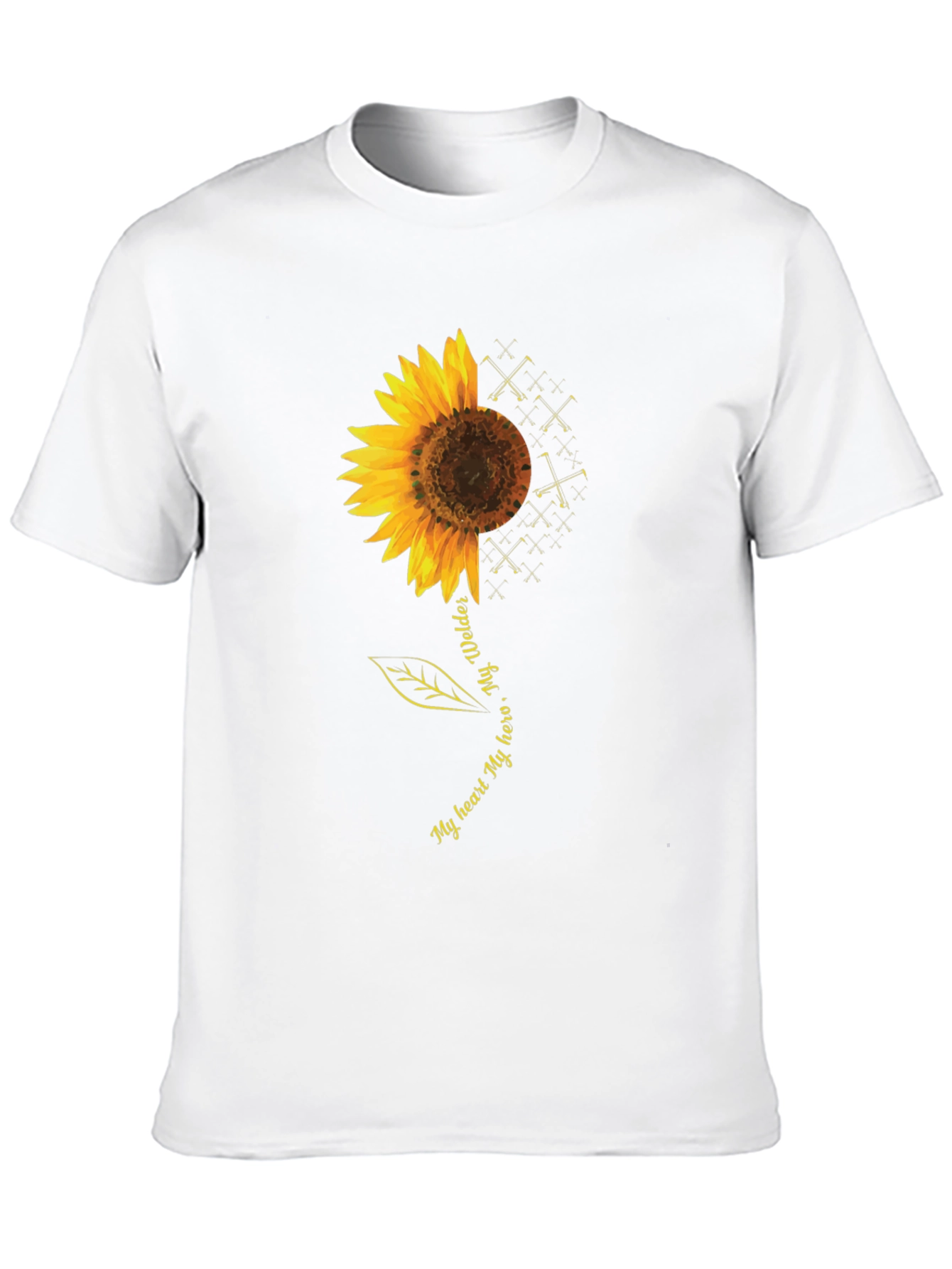 Welder Hero Sunflower Graphic Tee