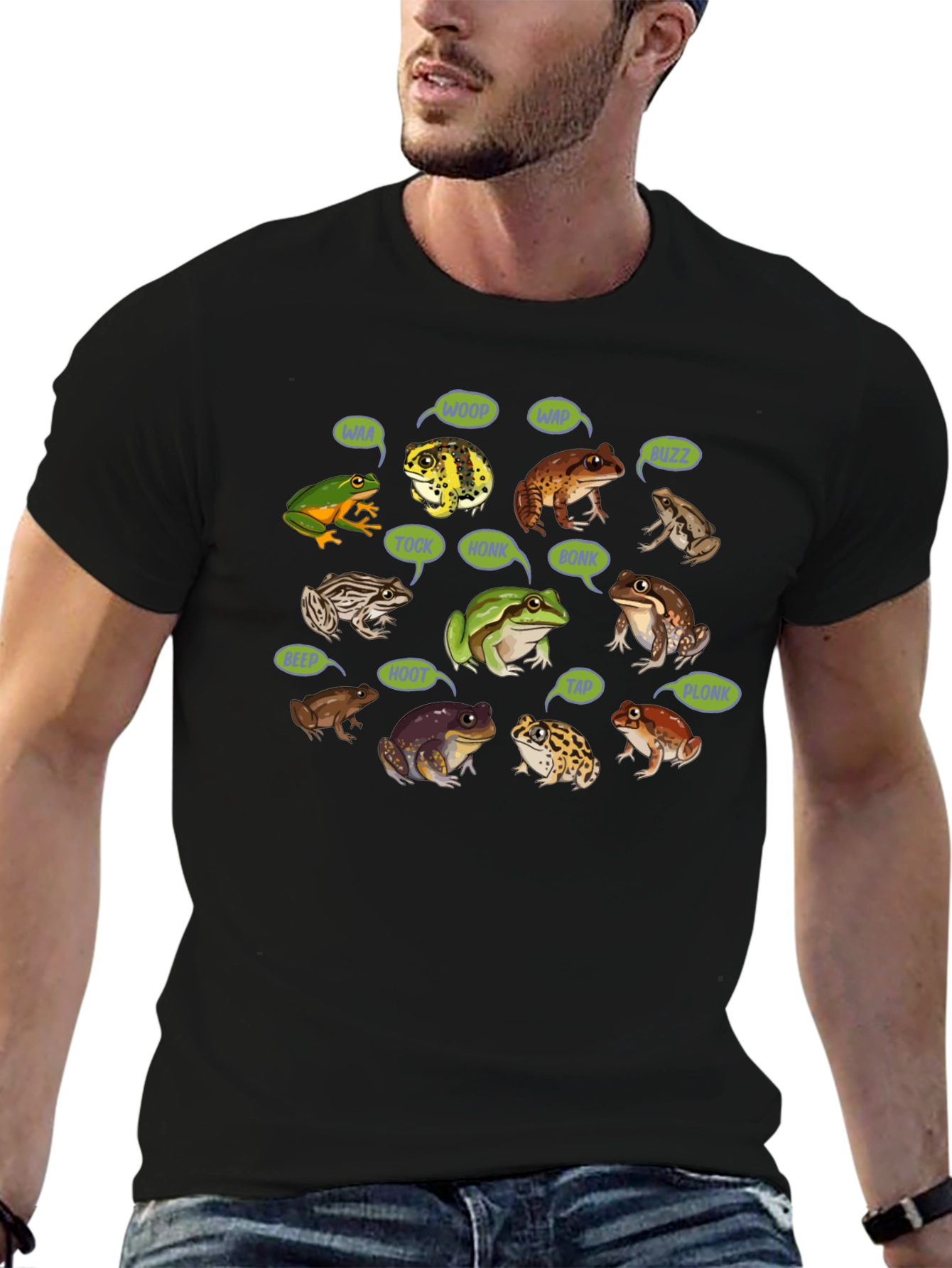 Frog Sounds Graphic T-Shirt