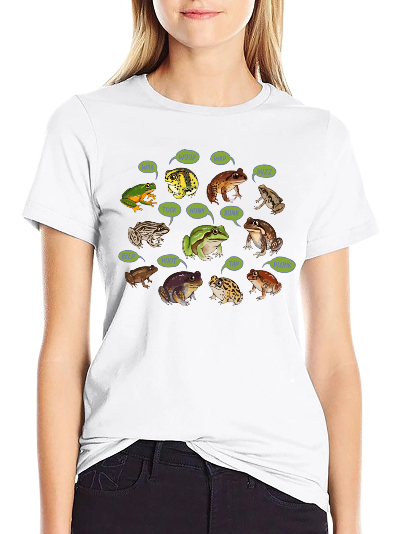 Frog Sounds Graphic T-Shirt