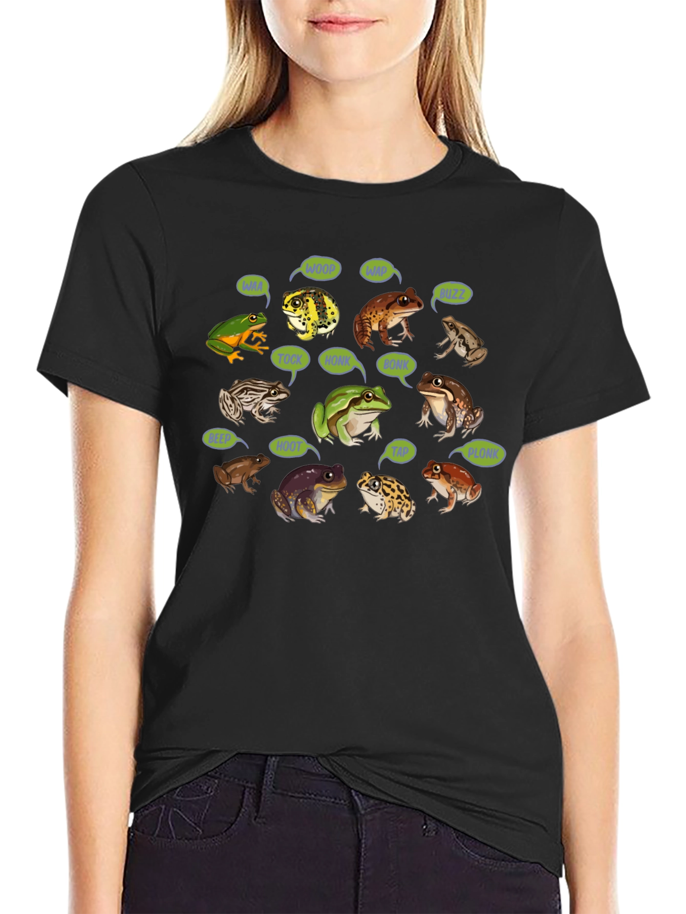 Frog Sounds Graphic T-Shirt