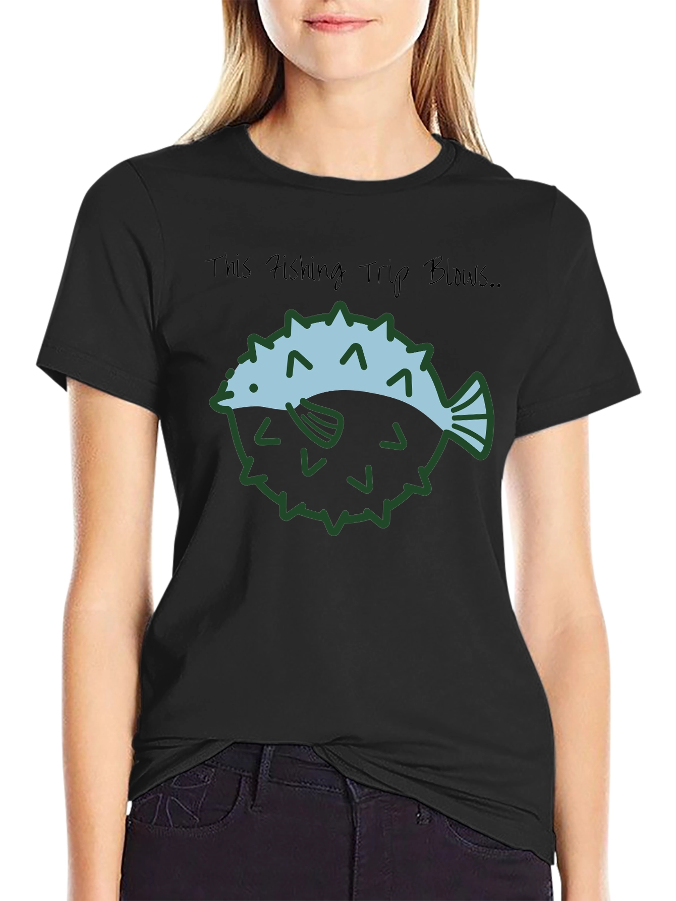 Funny Fishing Trip Blows T-Shirt