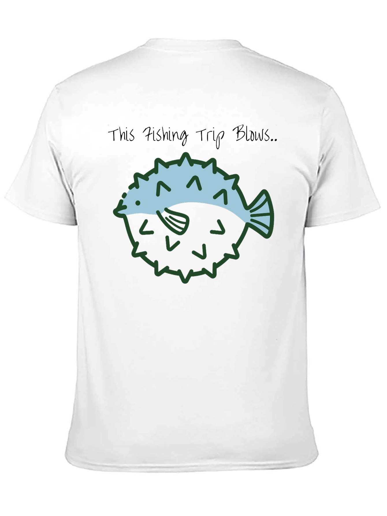 Funny Fishing Trip Blows T-Shirt