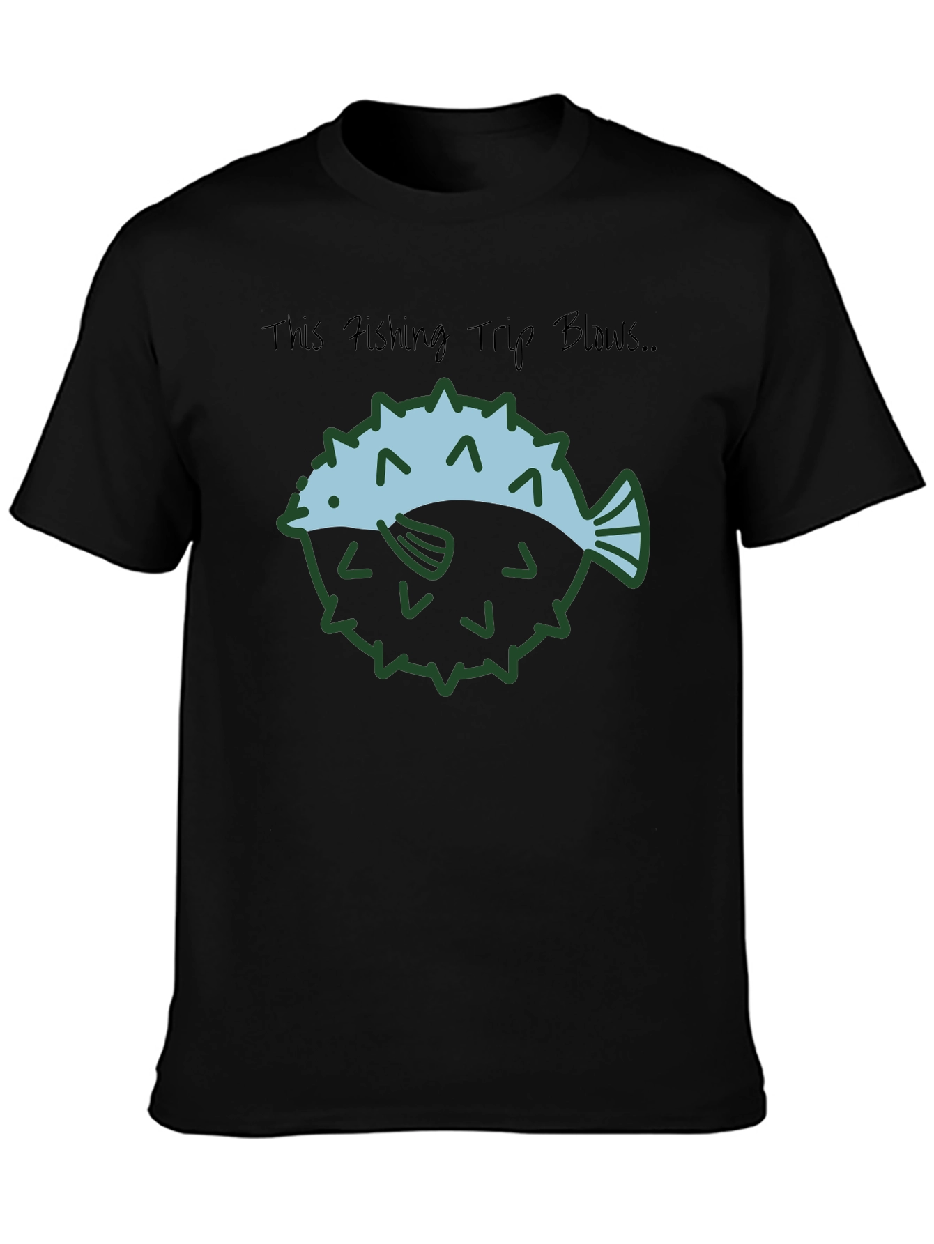 Funny Fishing Trip Blows T-Shirt