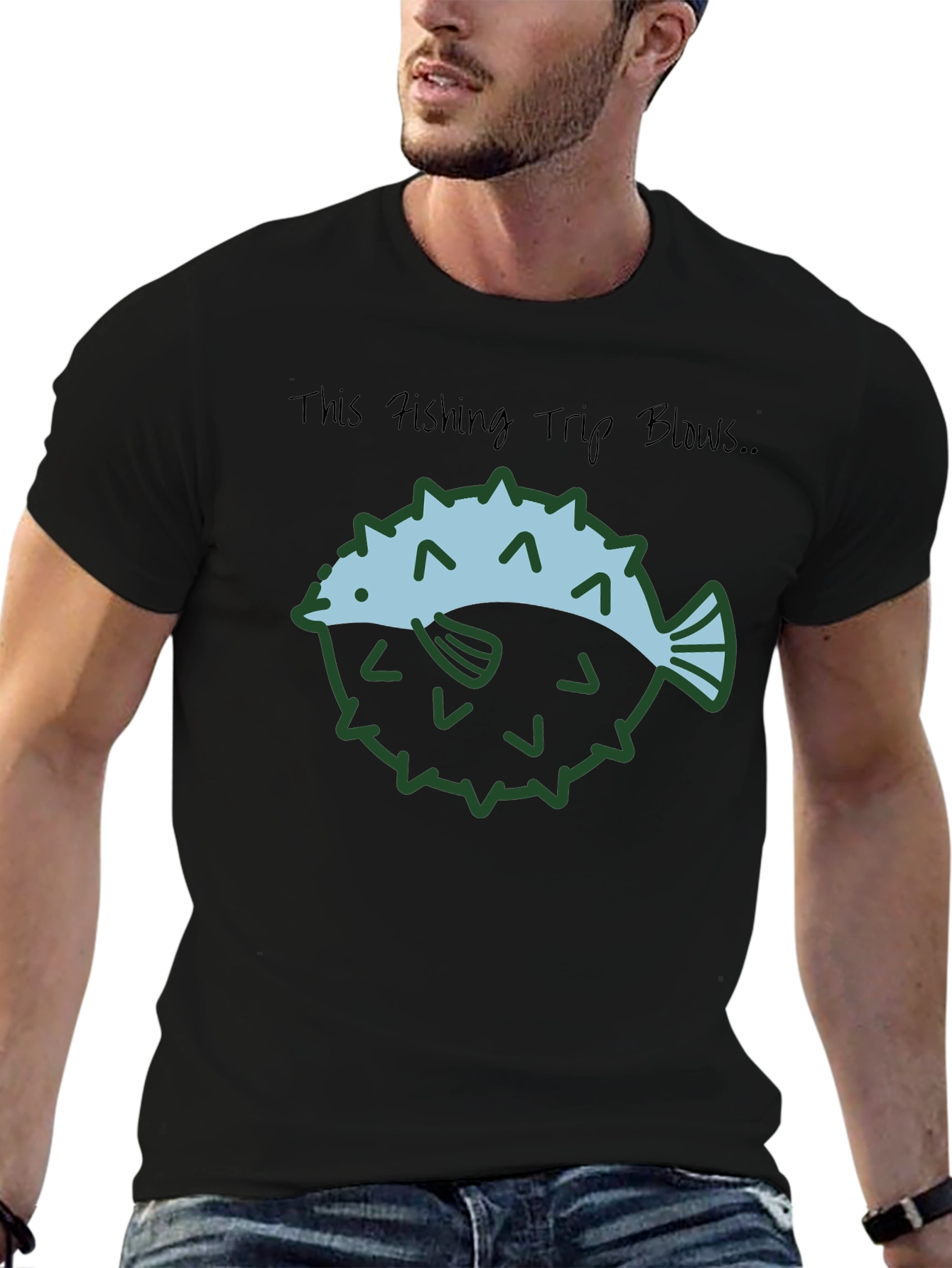 Funny Fishing Trip Blows T-Shirt