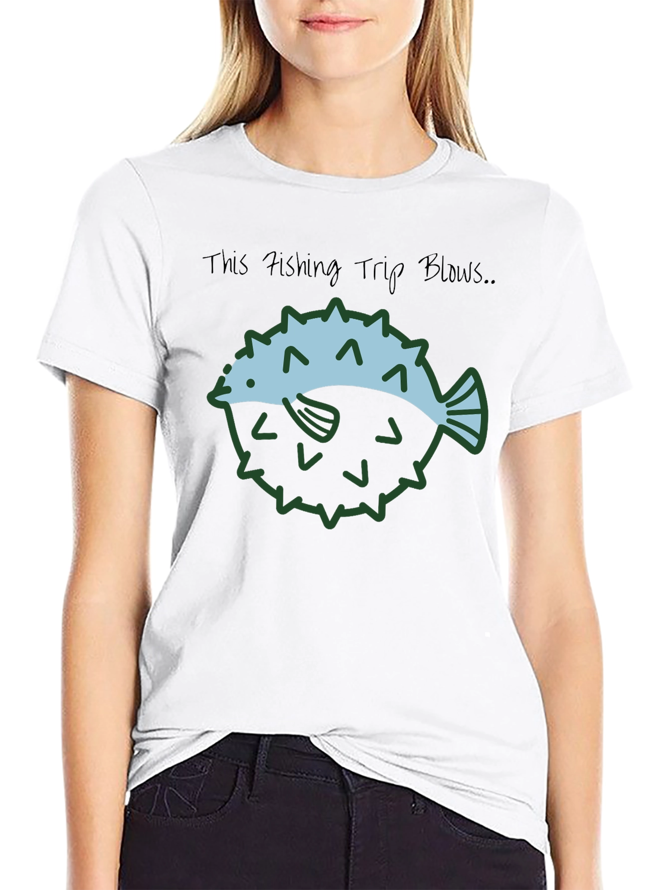 Funny Fishing Trip Blows T-Shirt