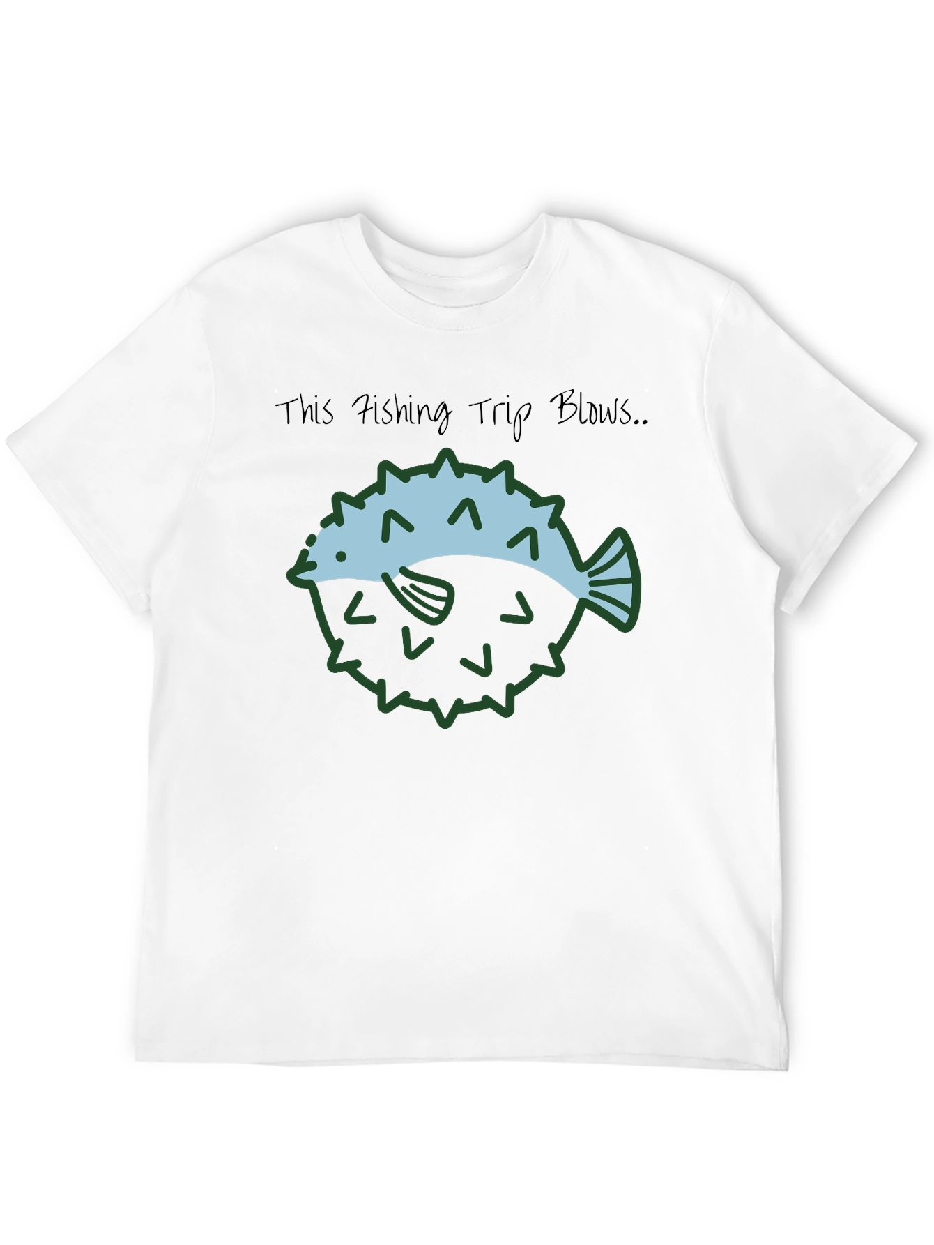 Funny Fishing Trip Blows T-Shirt