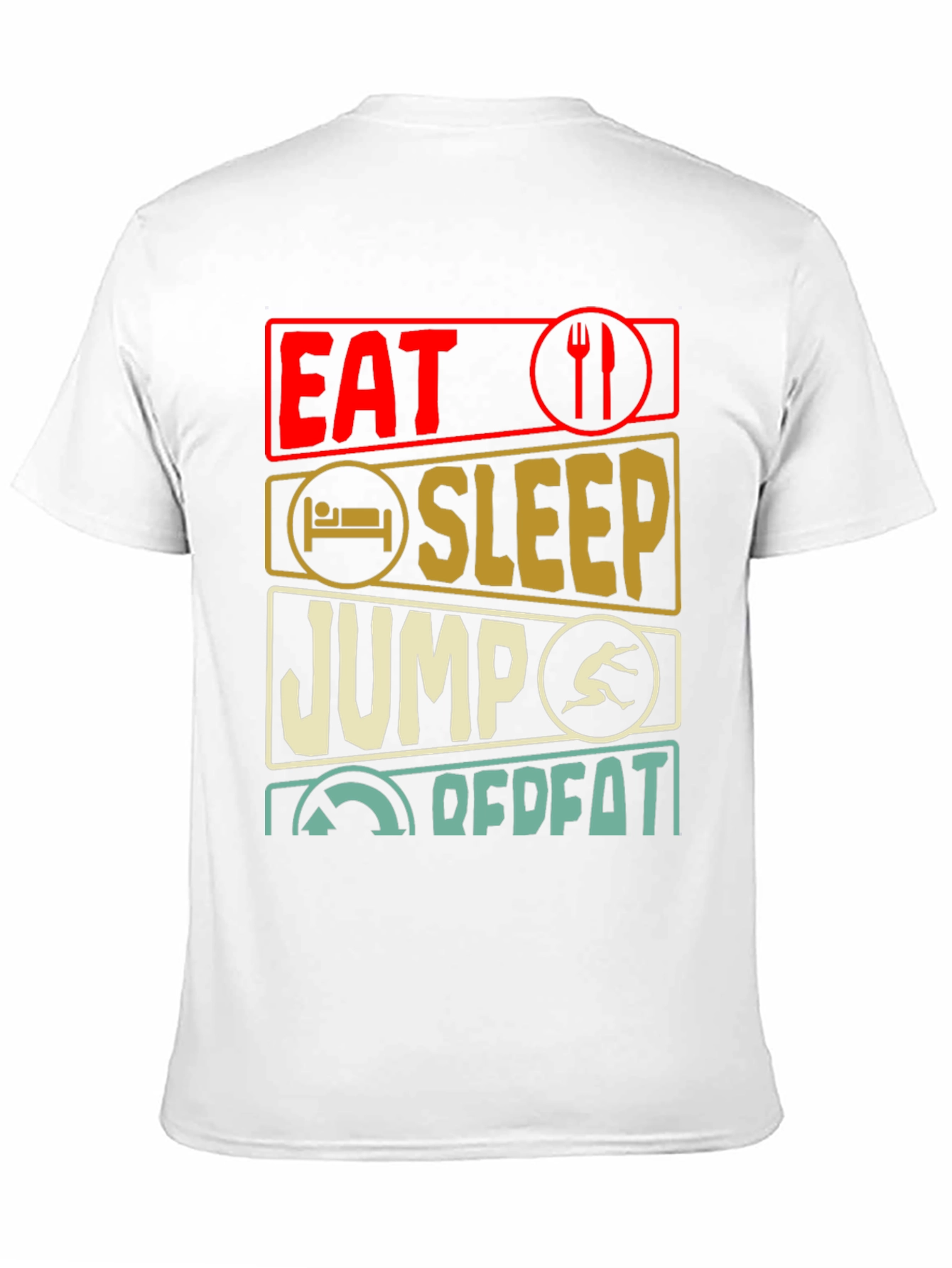 Eat Sleep Jump Repeat T-Shirt