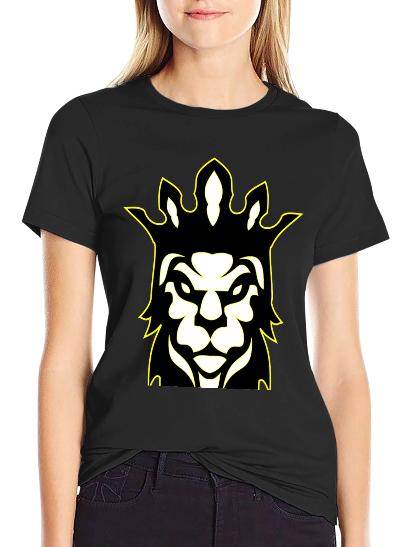 Lion King Graphic Tee - Black