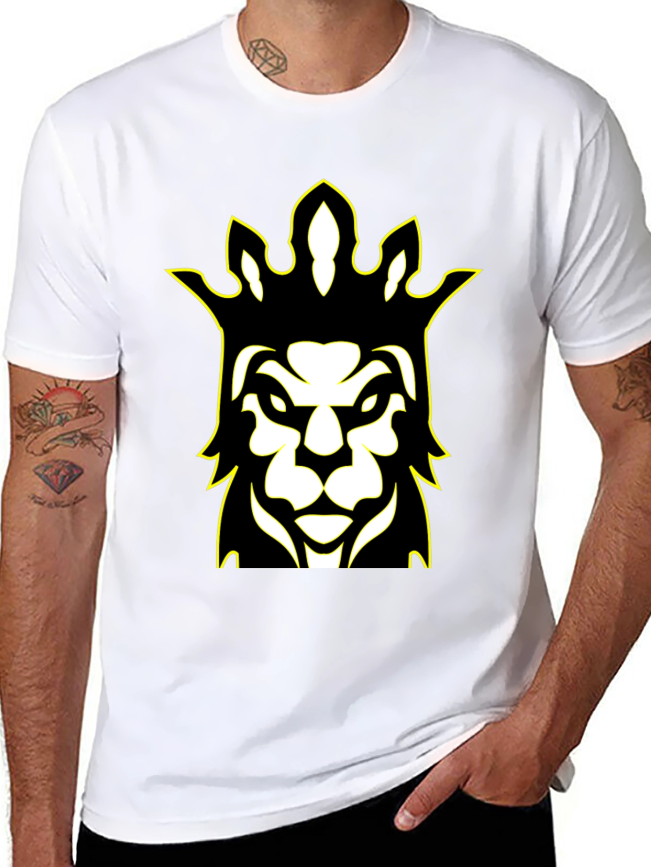 Lion King Graphic Tee - Black