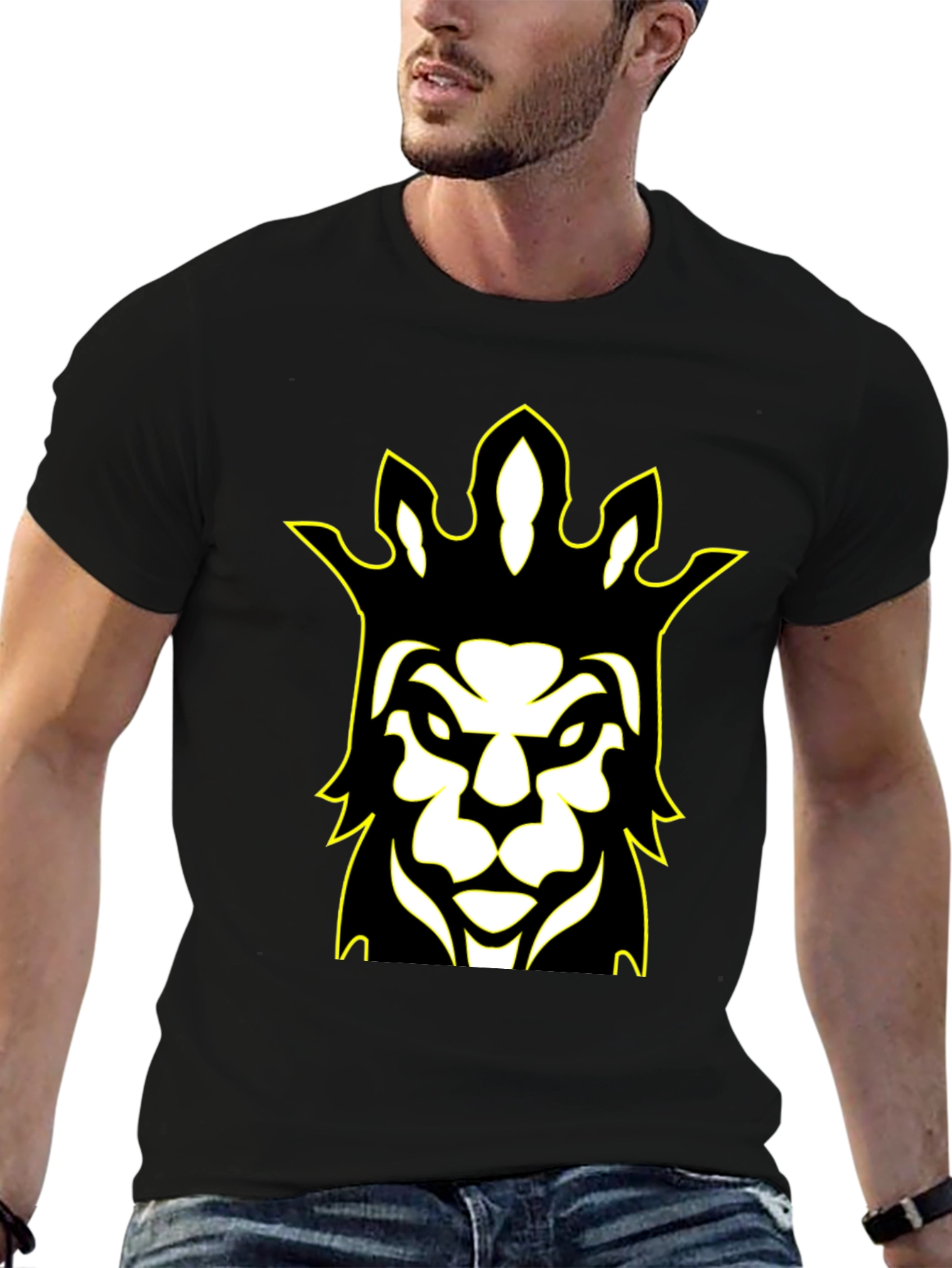 Lion King Graphic Tee - Black