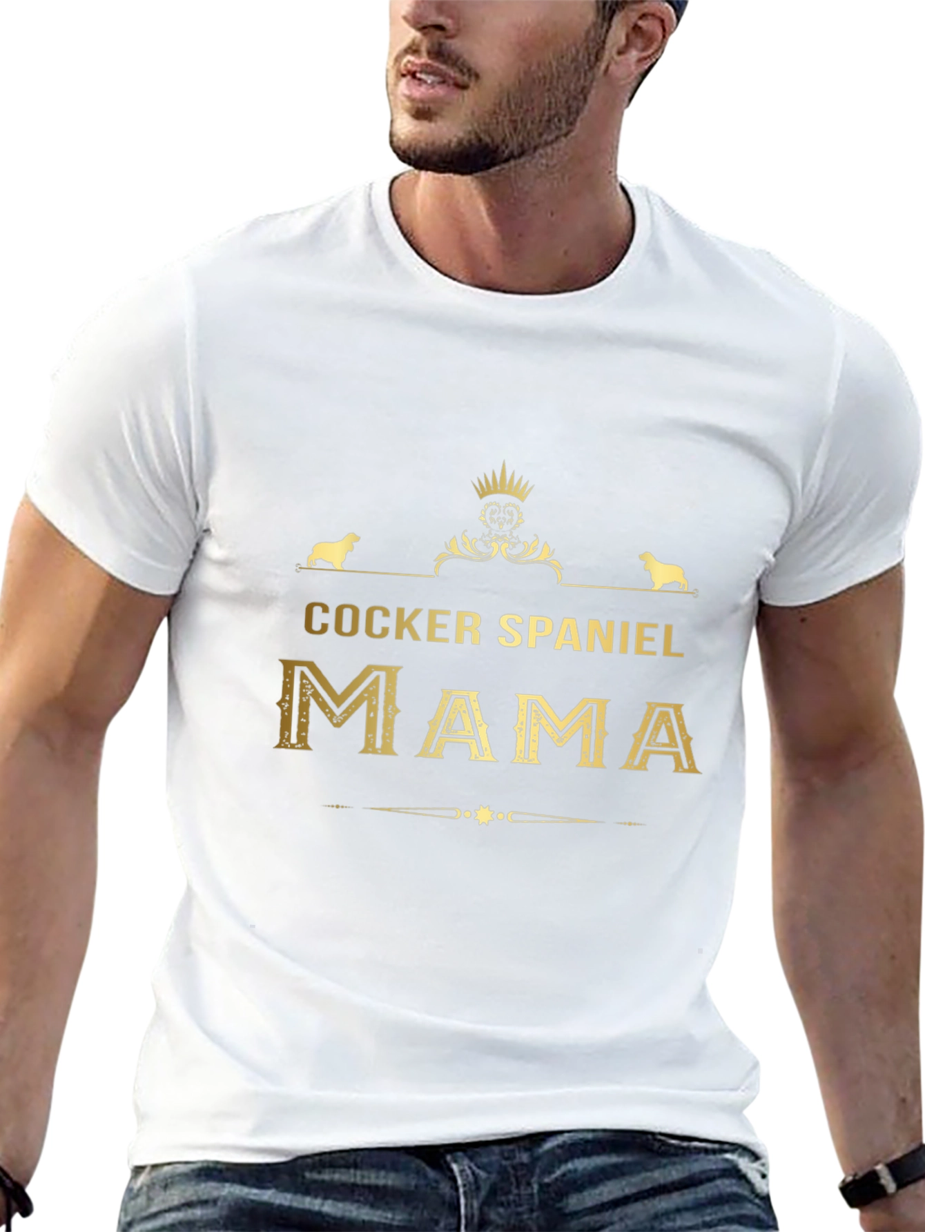 Cocker Spaniel Mama Tee - Dog Lovers Shirt