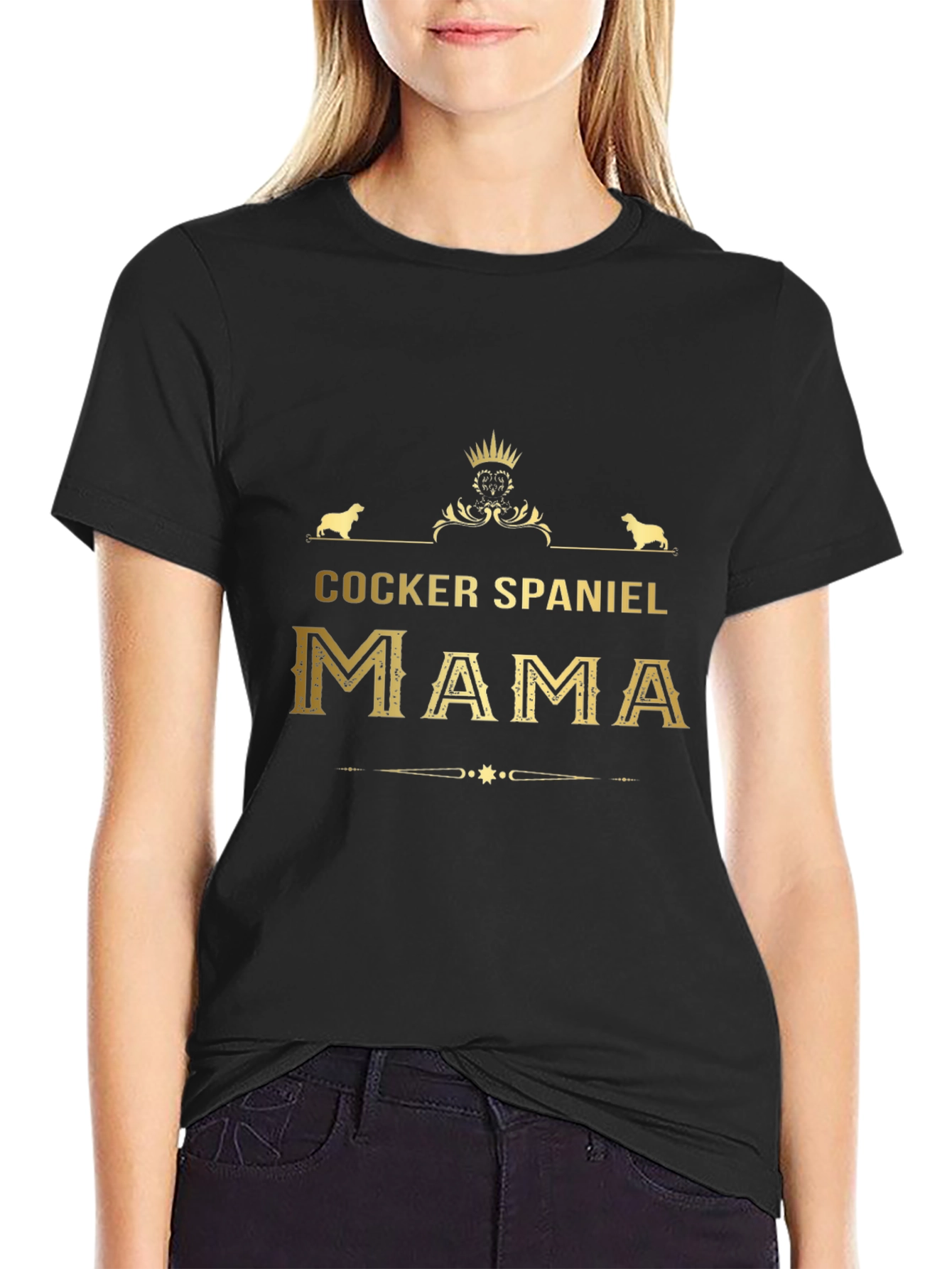 Cocker Spaniel Mama Tee - Dog Lovers Shirt