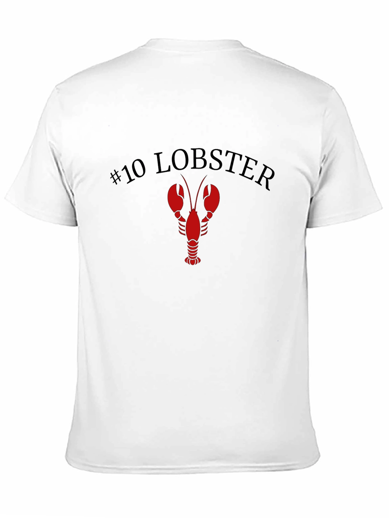 Lobster Graphic Tee - Mens Black Short Sleeve