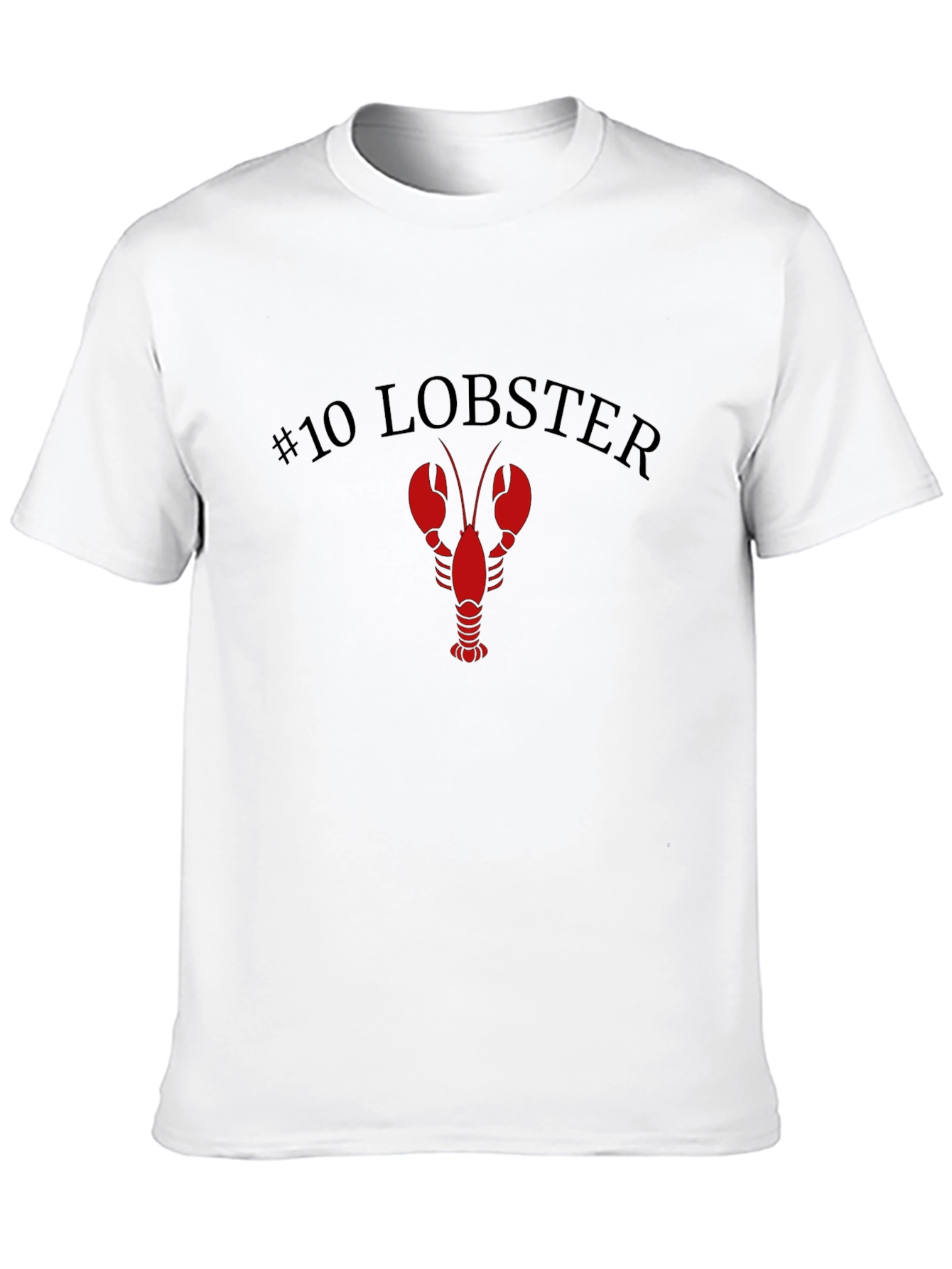 Lobster Graphic Tee - Mens Black Short Sleeve
