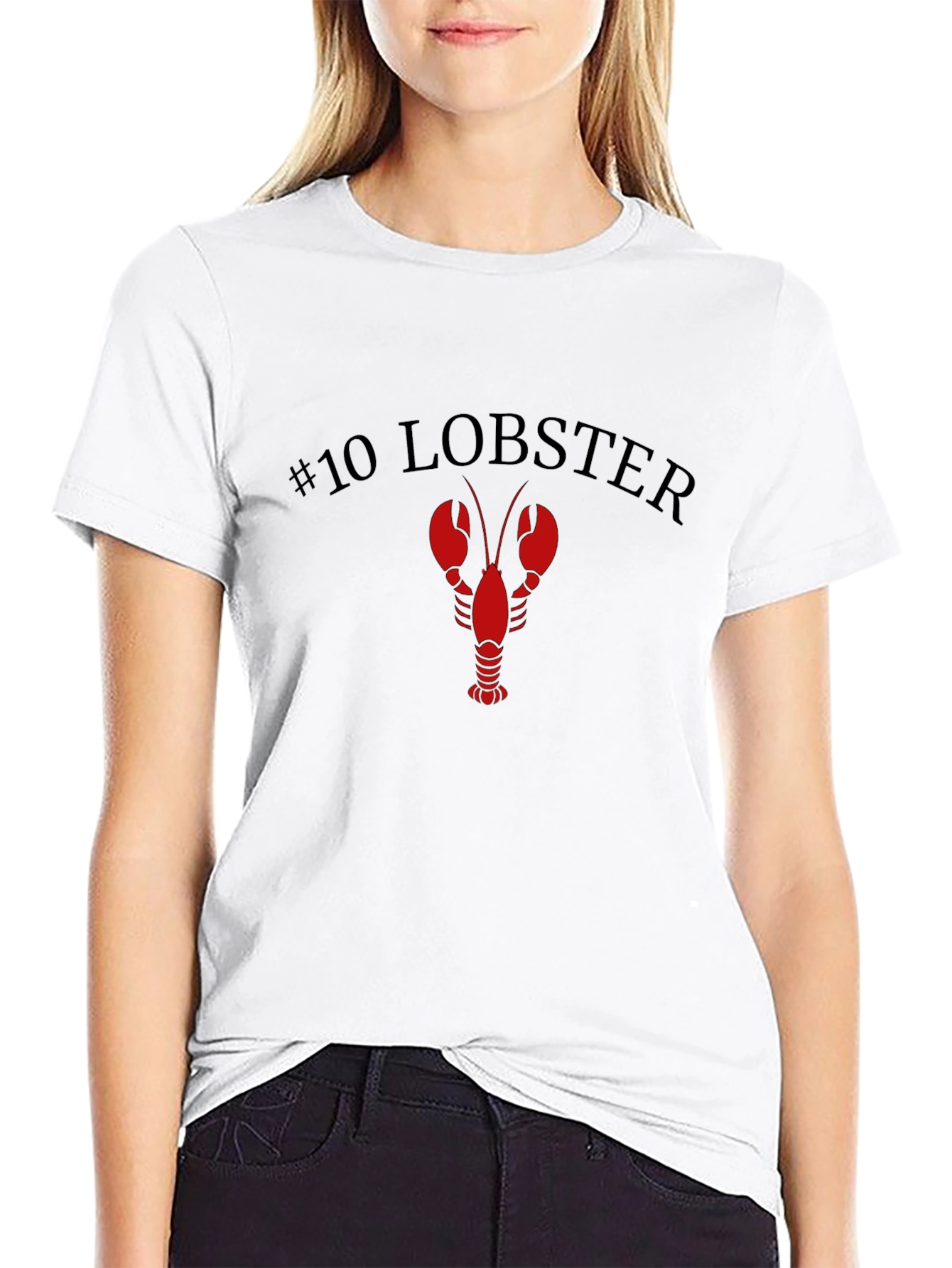 Lobster Graphic Tee - Mens Black Short Sleeve