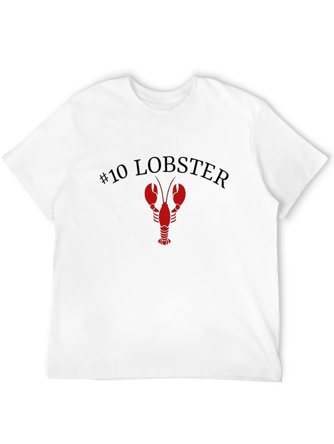 Lobster Graphic Tee - Mens Black Short Sleeve