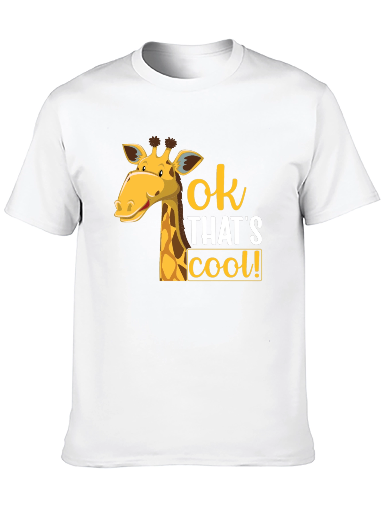 Cool Giraffe Graphic T-Shirt