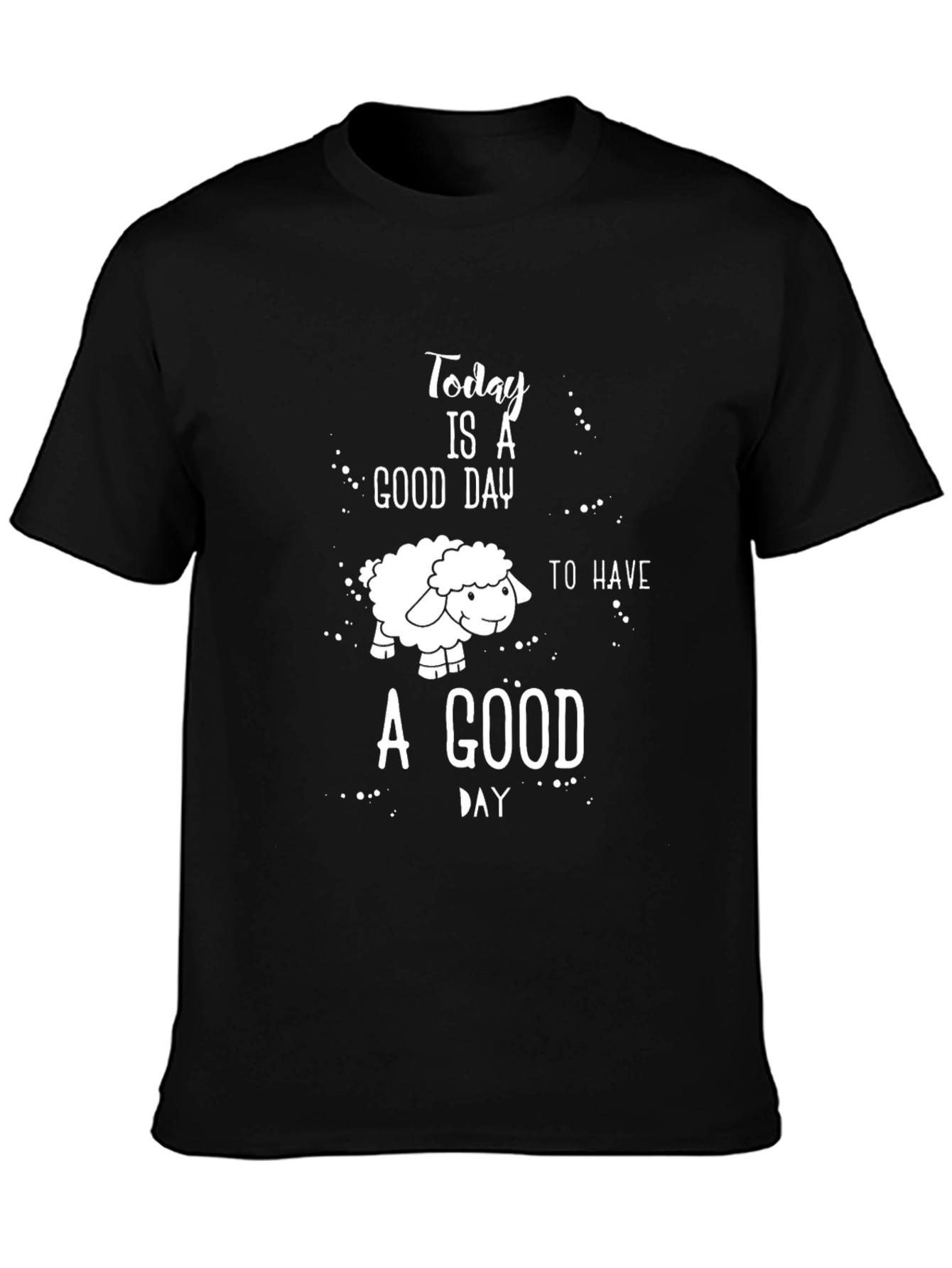Today is a Good Day Sheep Graphic Tee