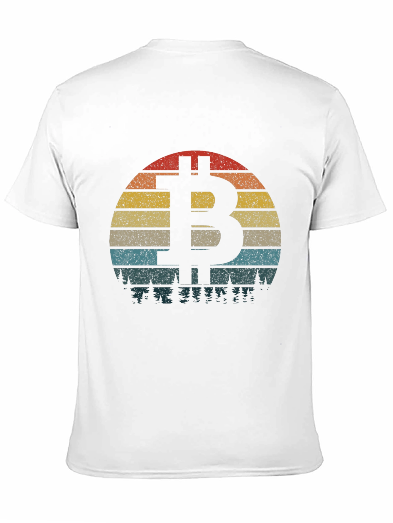 Bitcoin Sunset T-Shirt - Crypto Lover Tee