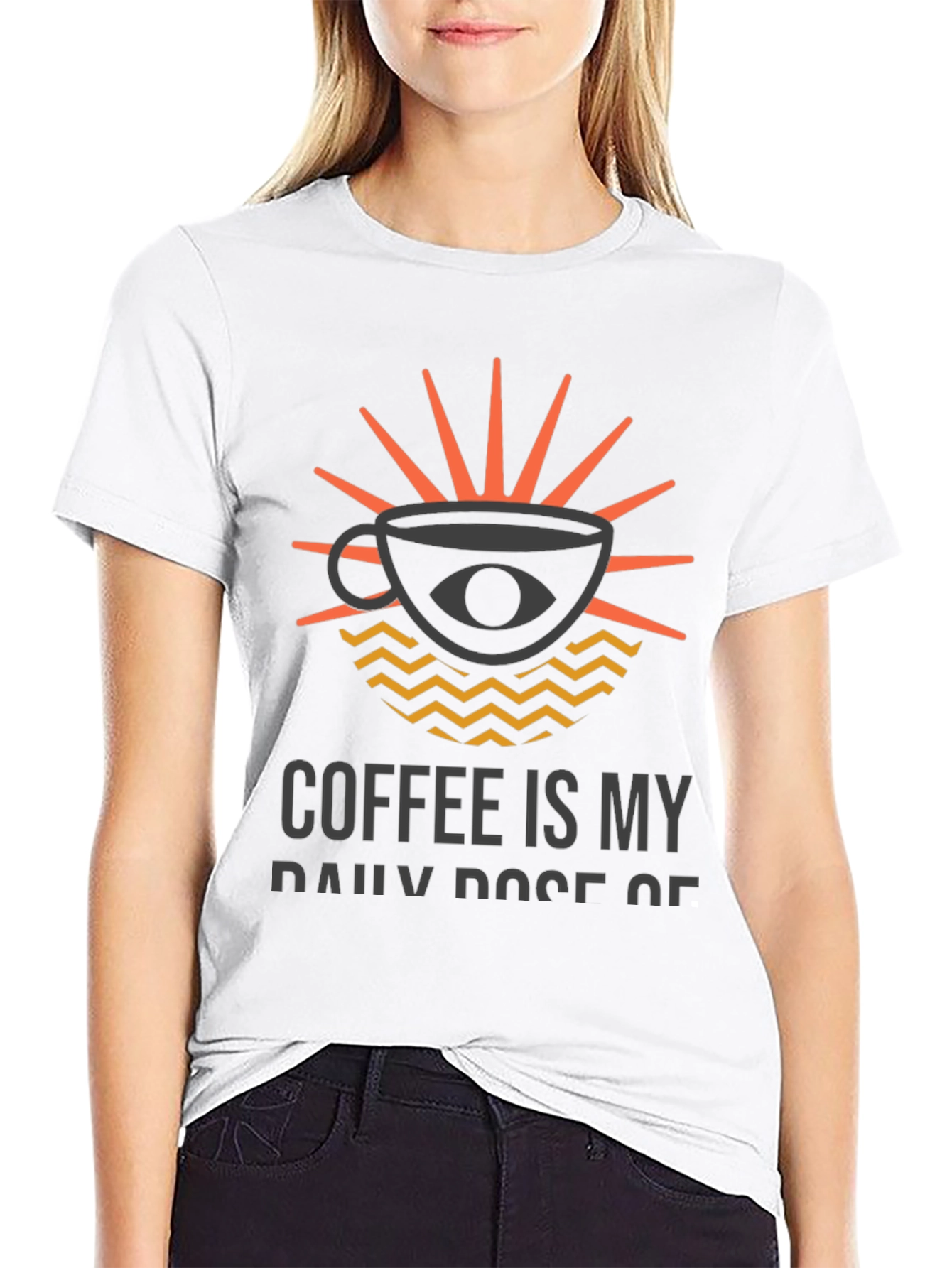 Coffee is My Daily Dose Graphic Tee