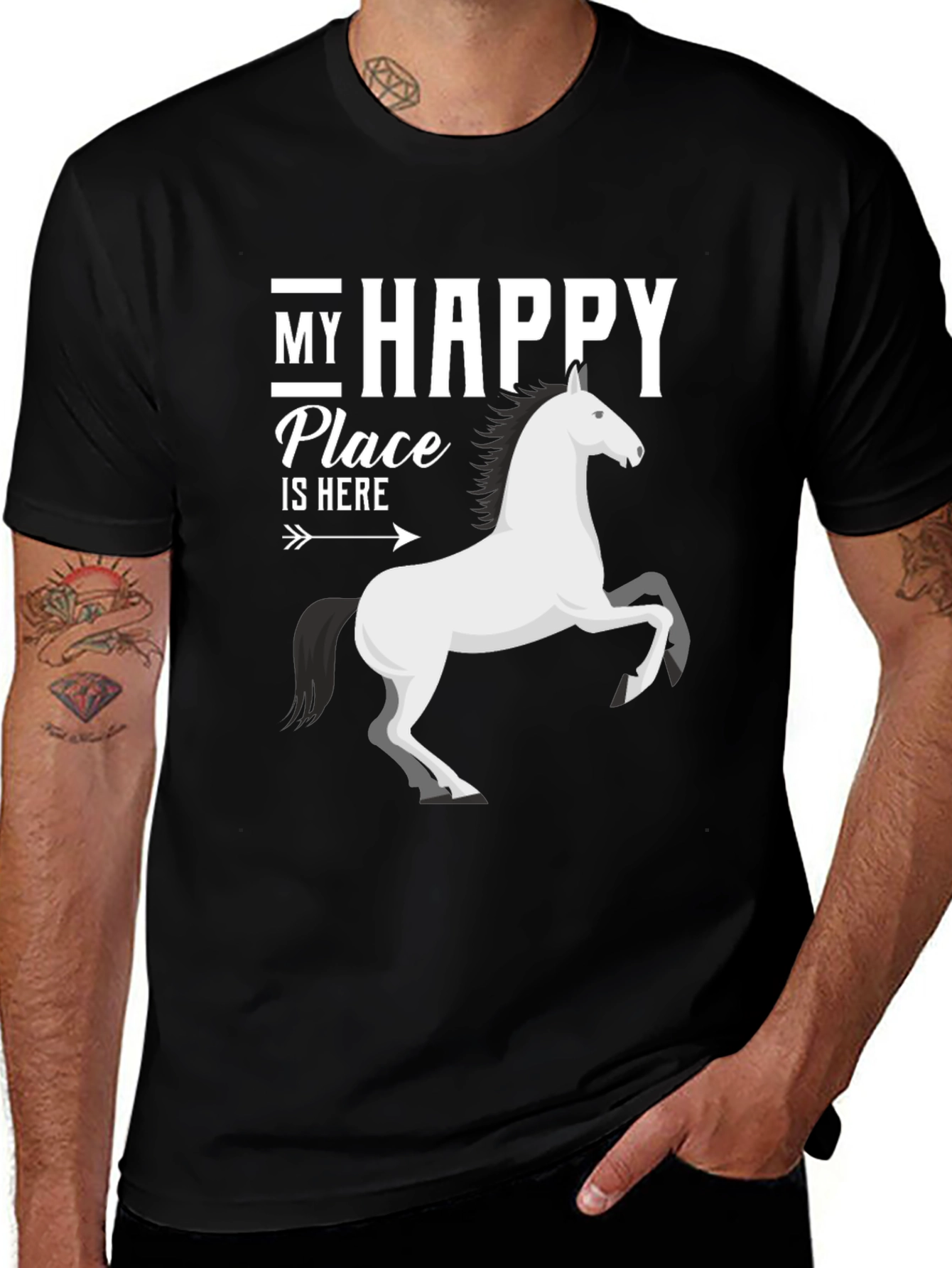Happy Place Horse T-Shirt