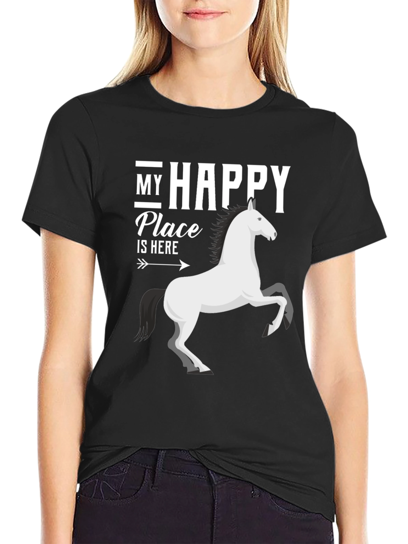 Happy Place Horse T-Shirt