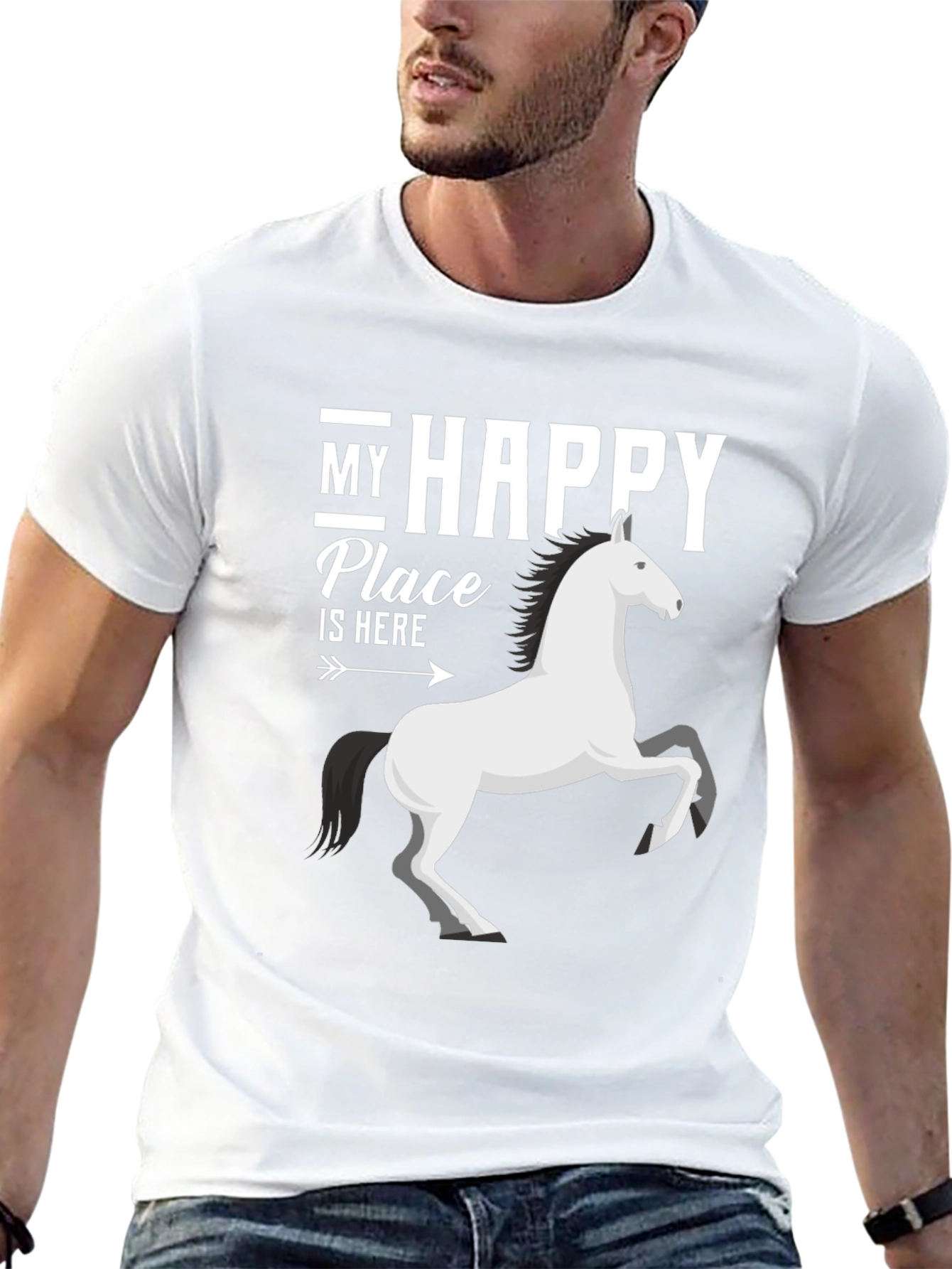 Happy Place Horse T-Shirt