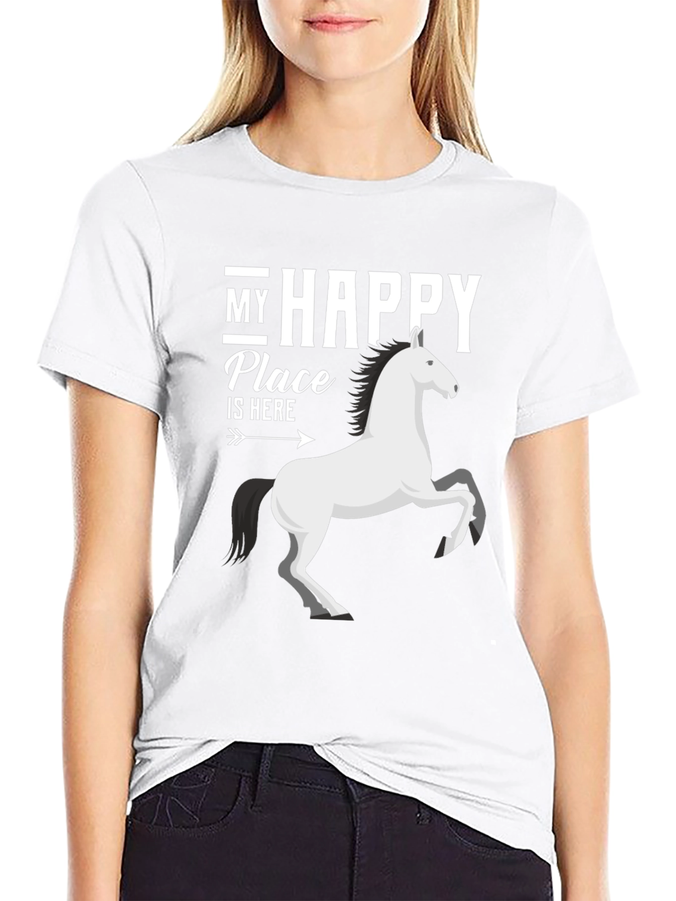 Happy Place Horse T-Shirt