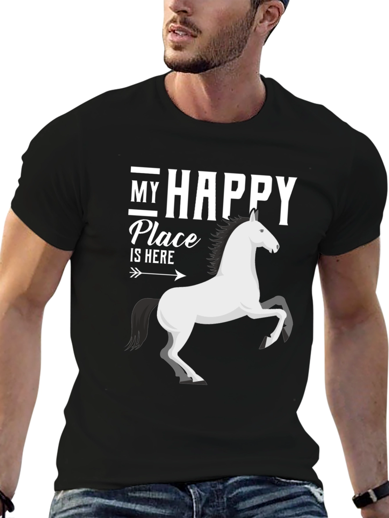 Happy Place Horse T-Shirt
