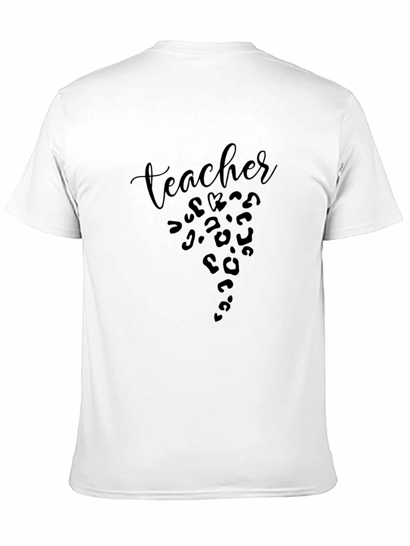 Teacher Leopard Print Graphic Tee