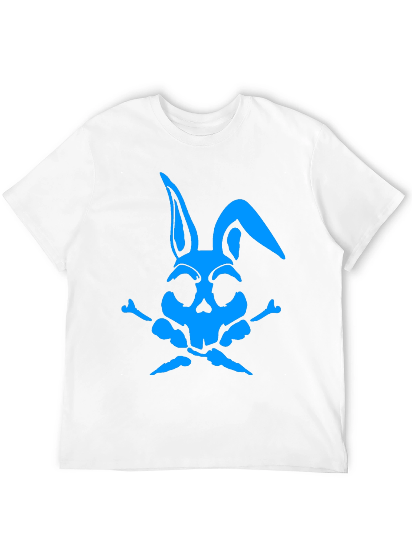 Skull Bunny Graphic T-Shirt - Mens Black Tee