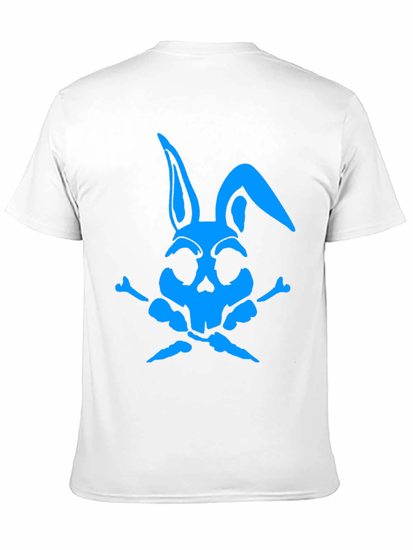 Skull Bunny Graphic T-Shirt - Mens Black Tee