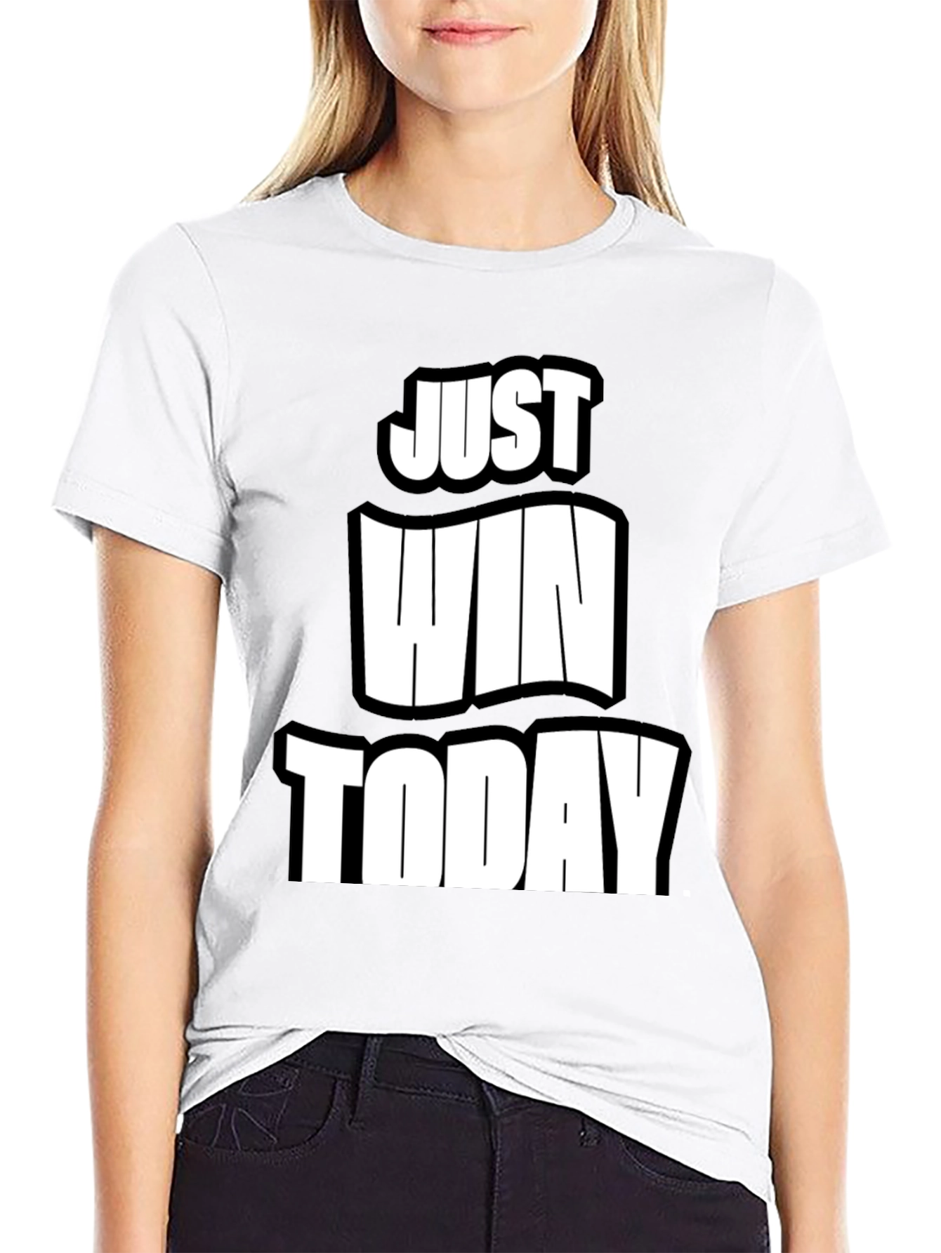 Just Win Today Graphic Tee